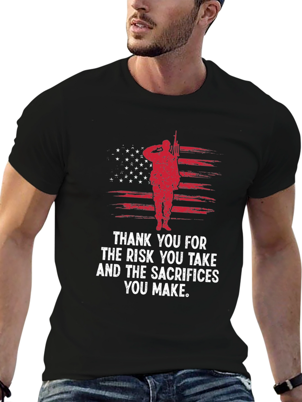 Patriotic Thank You T-Shirt