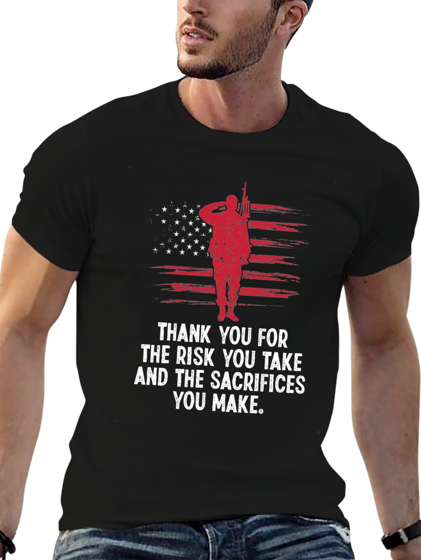 Patriotic Thank You T-Shirt