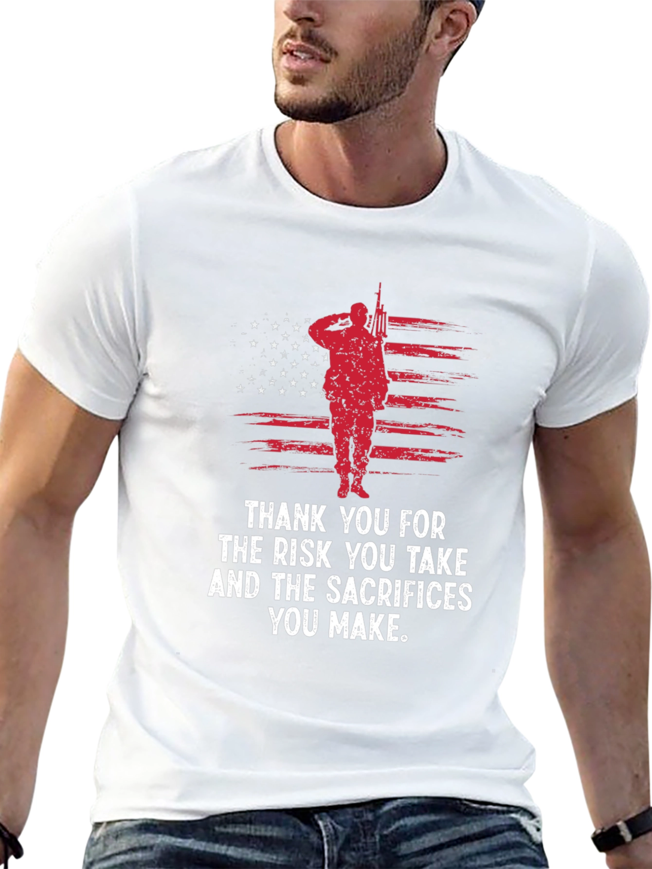 Patriotic Thank You T-Shirt