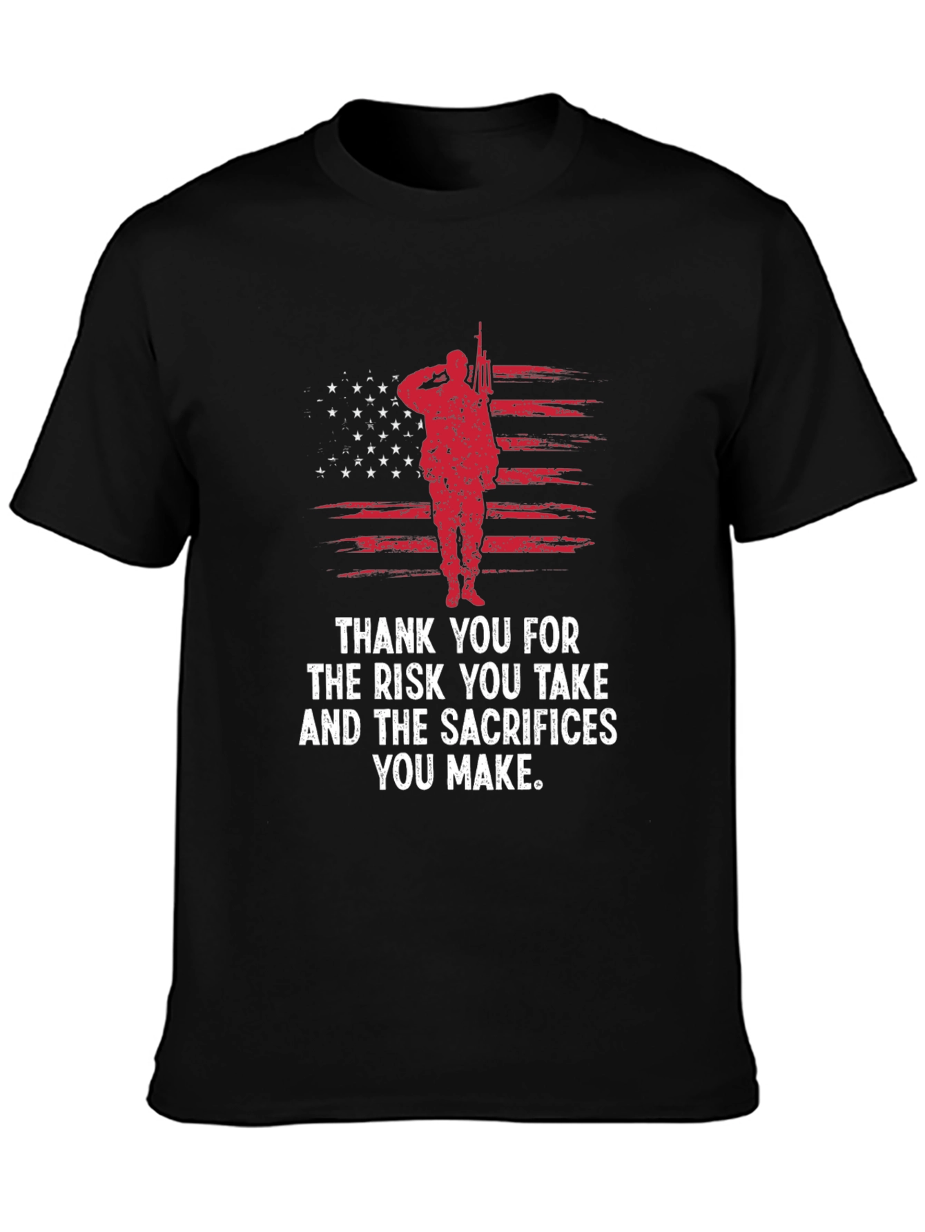 Patriotic Thank You T-Shirt