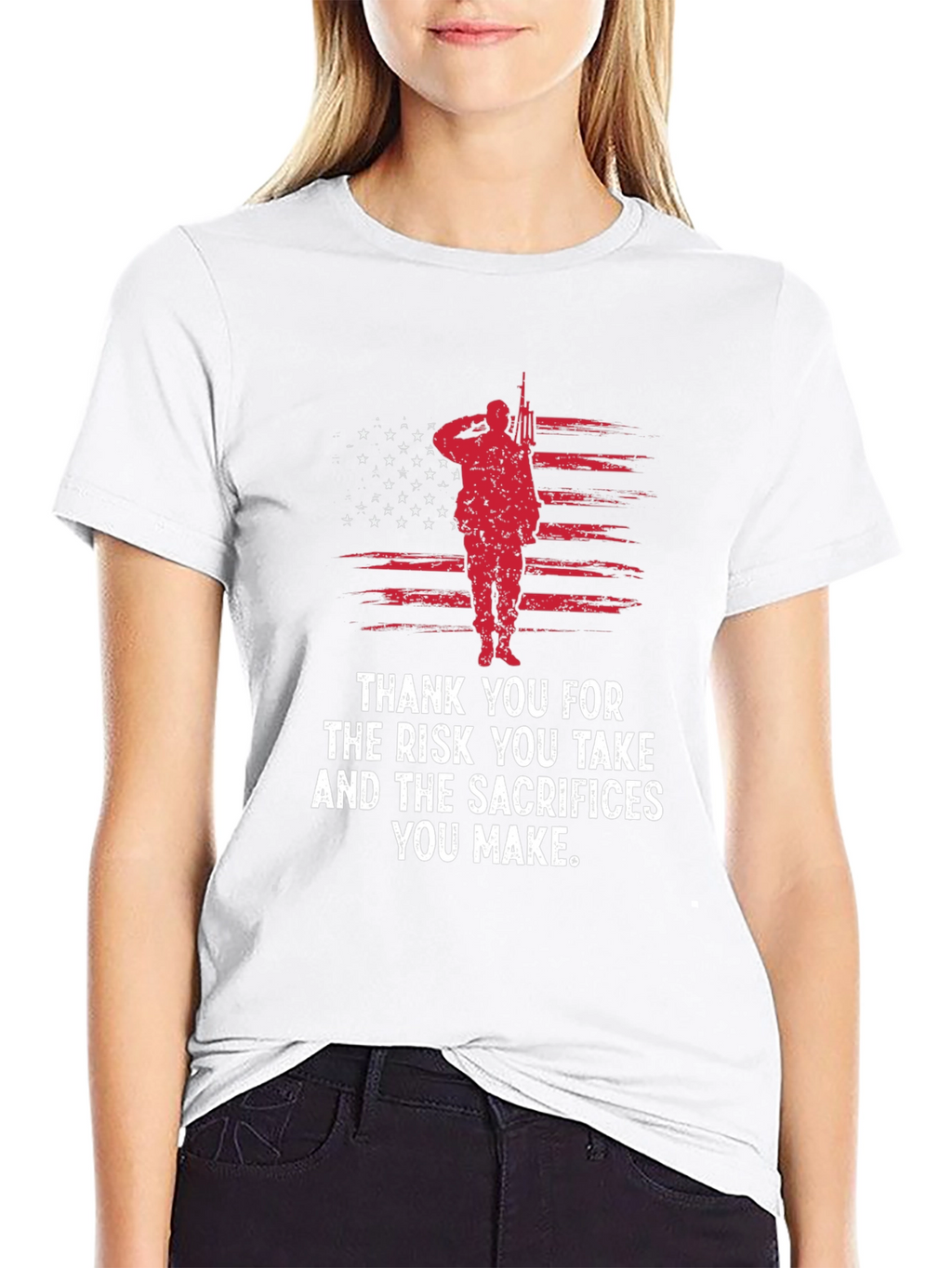Patriotic Thank You T-Shirt