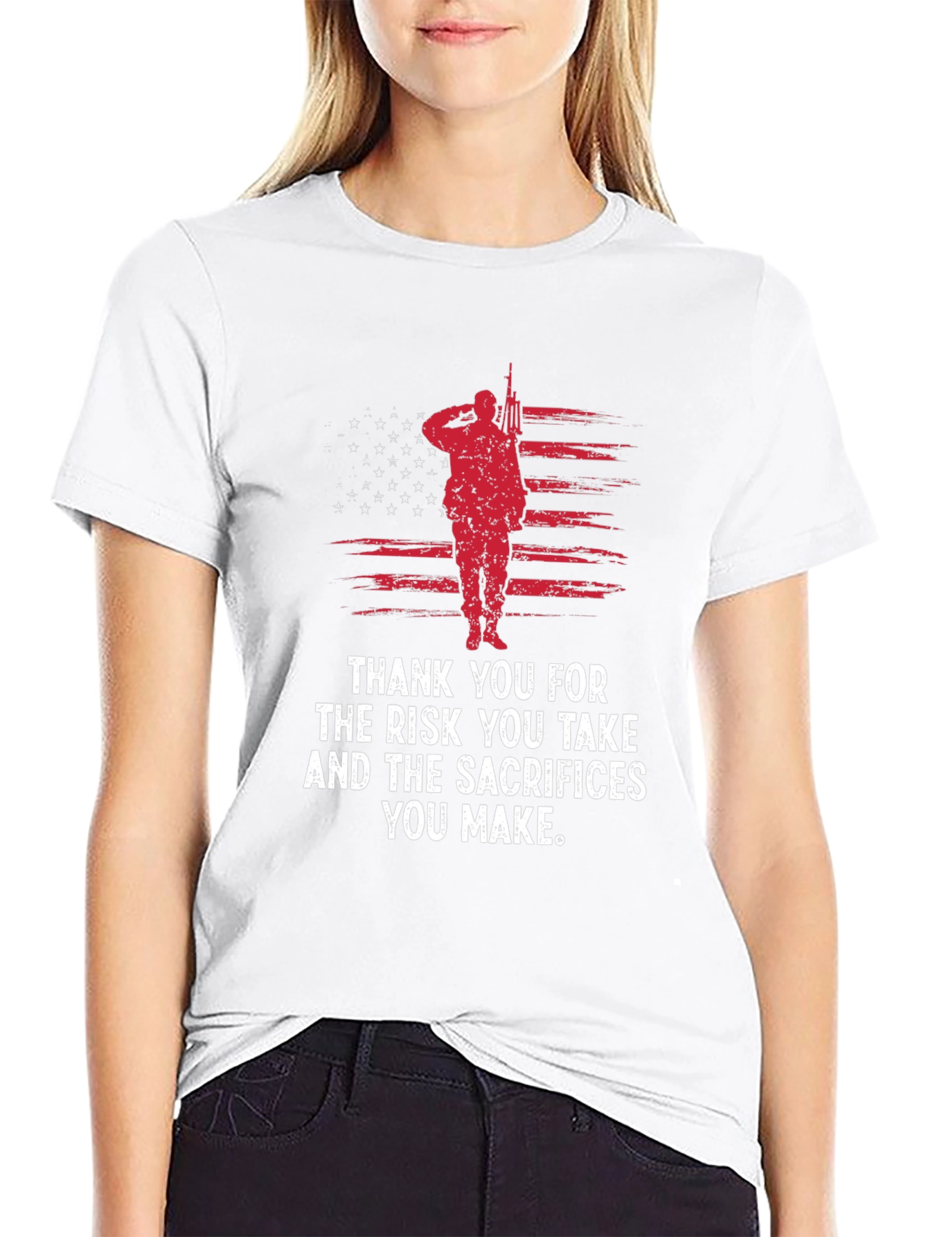 Patriotic Thank You T-Shirt