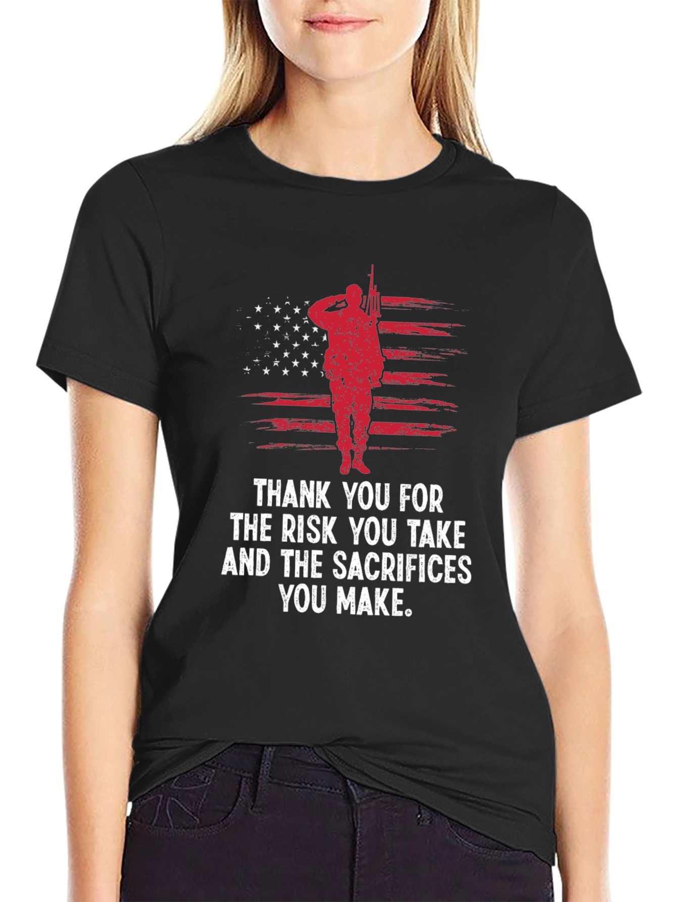 Patriotic Thank You T-Shirt