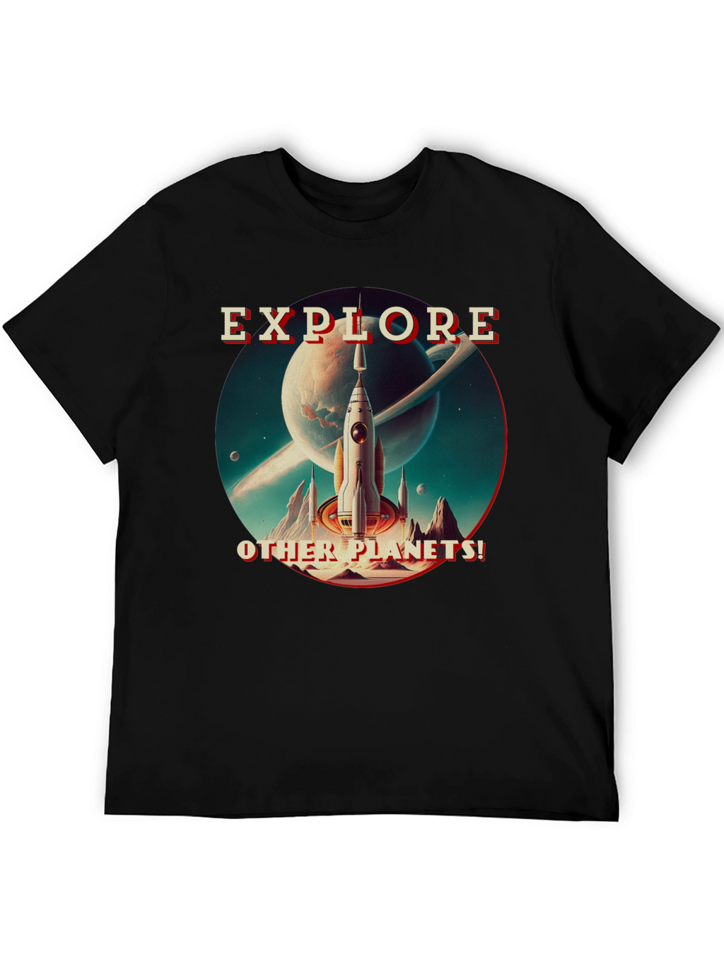 Explore Other Planets Graphic T-Shirt
