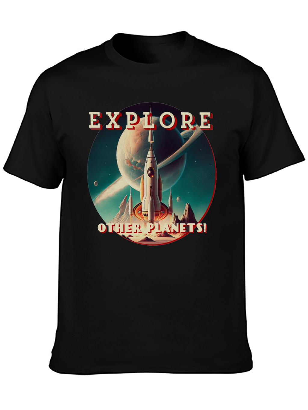 Explore Other Planets Graphic T-Shirt