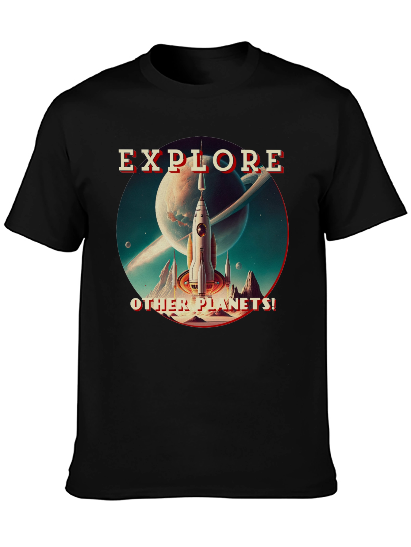 Explore Other Planets Graphic T-Shirt