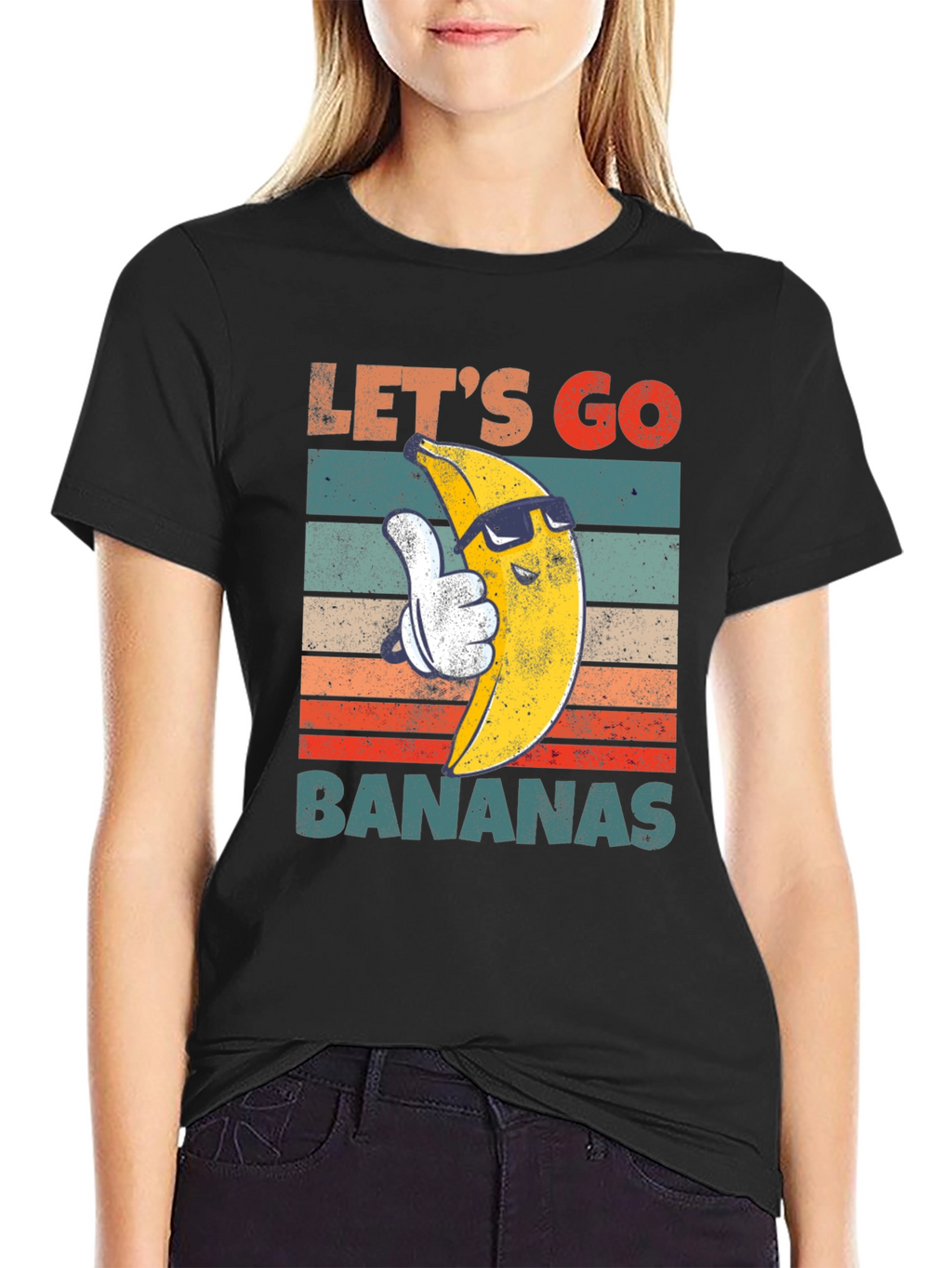 Lets Go Bananas T-Shirt - Cool Banana Design