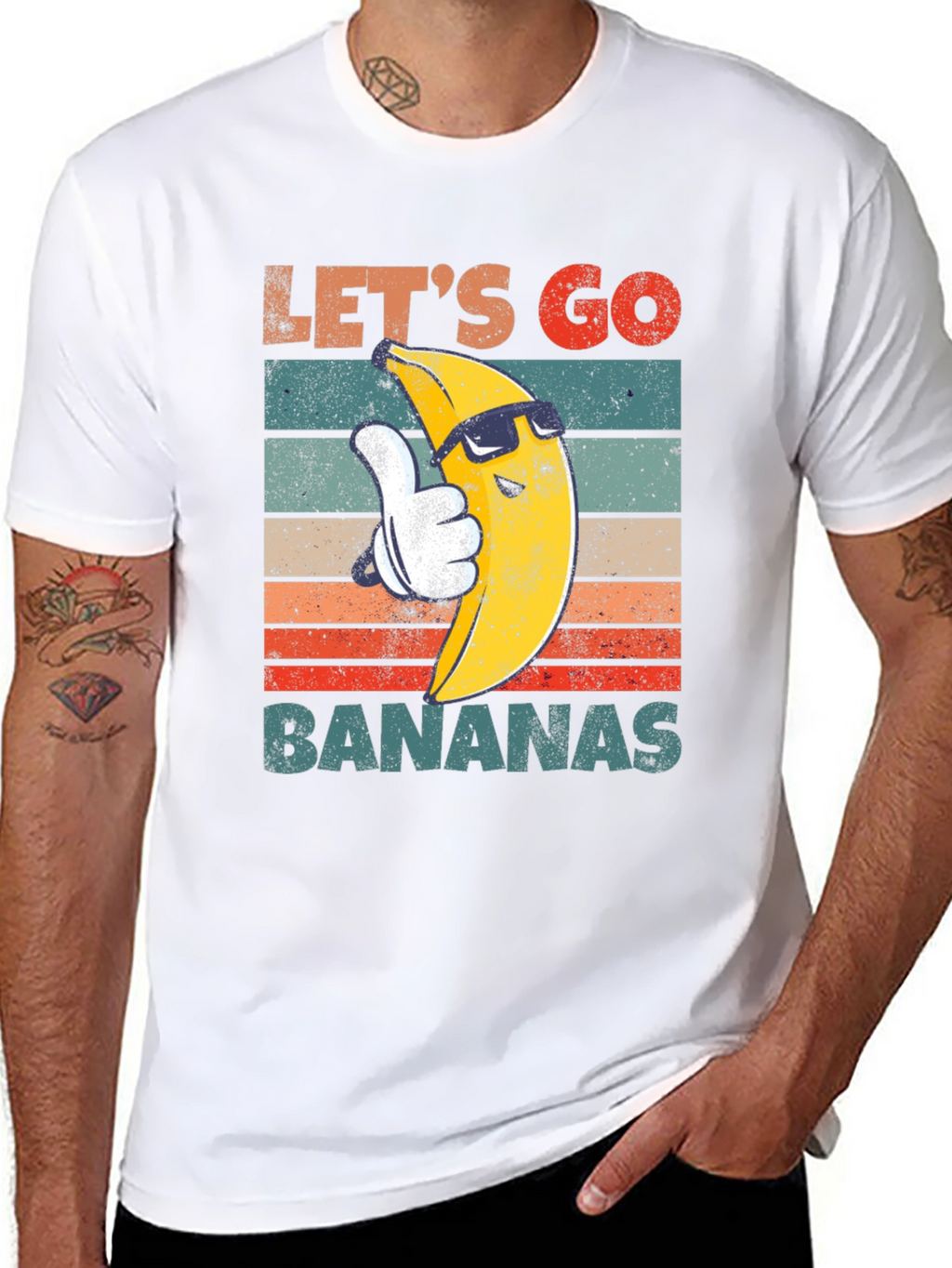 Lets Go Bananas T-Shirt - Cool Banana Design
