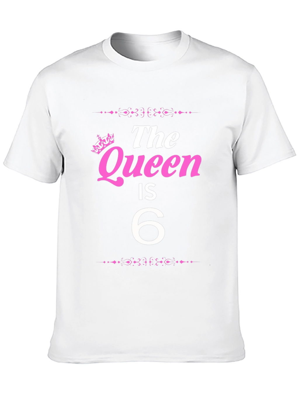 Queen is 6 Birthday T-Shirt