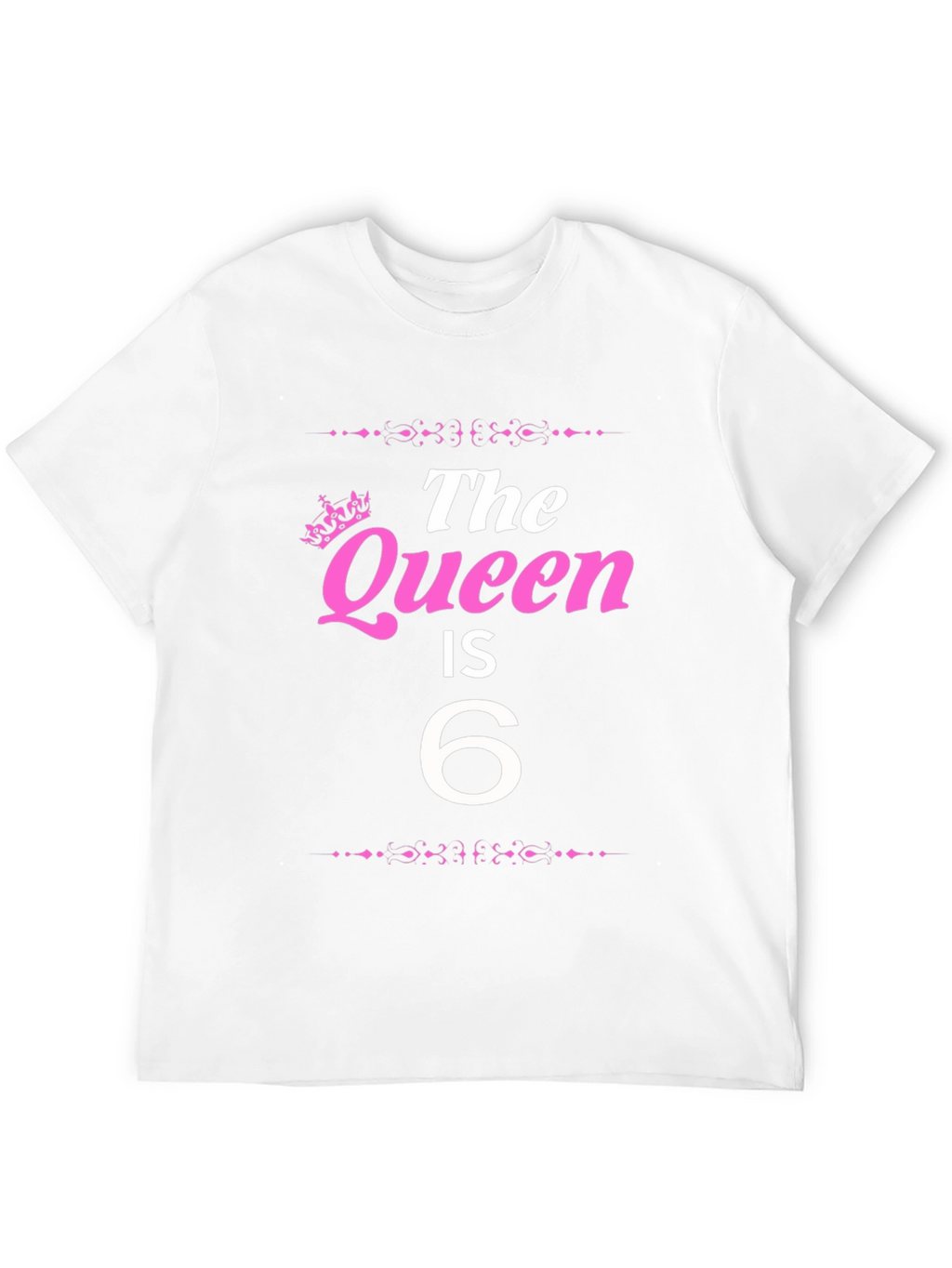 Queen is 6 Birthday T-Shirt