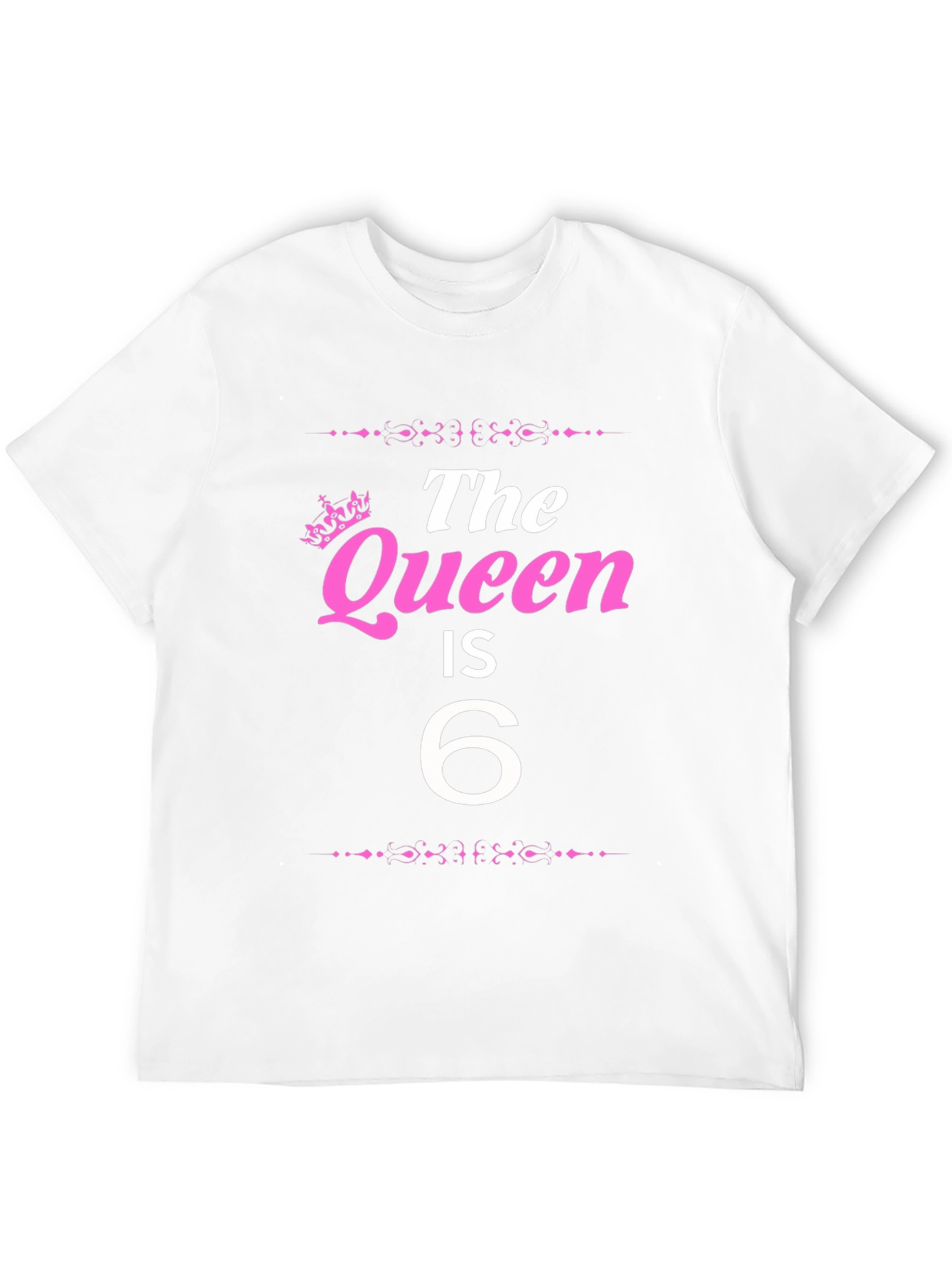 Queen is 6 Birthday T-Shirt