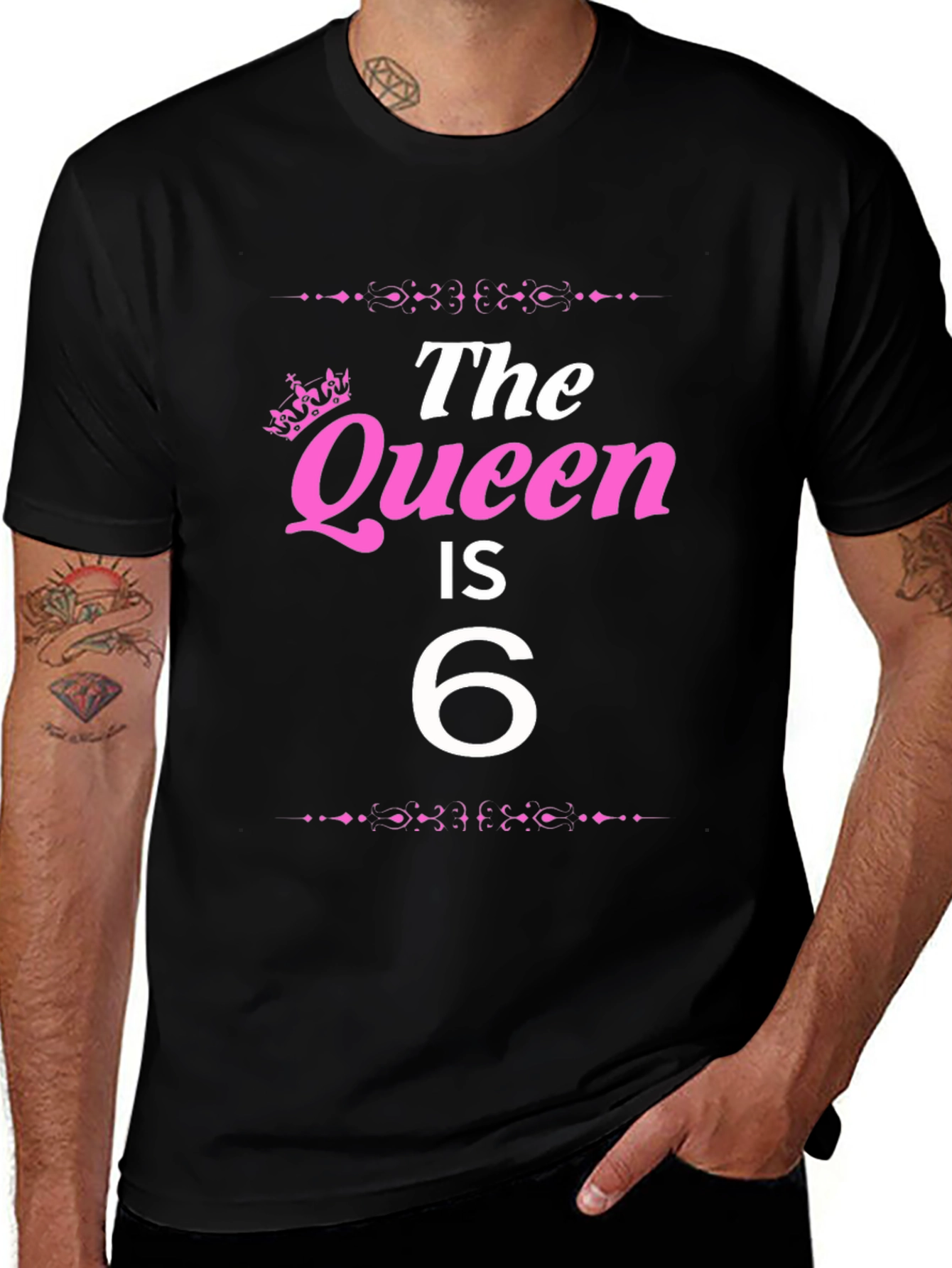 Queen is 6 Birthday T-Shirt