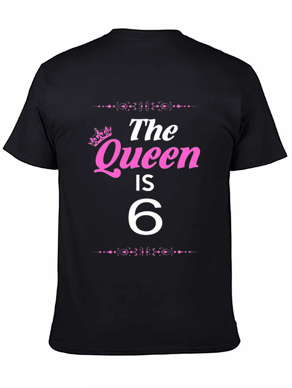 Queen is 6 Birthday T-Shirt