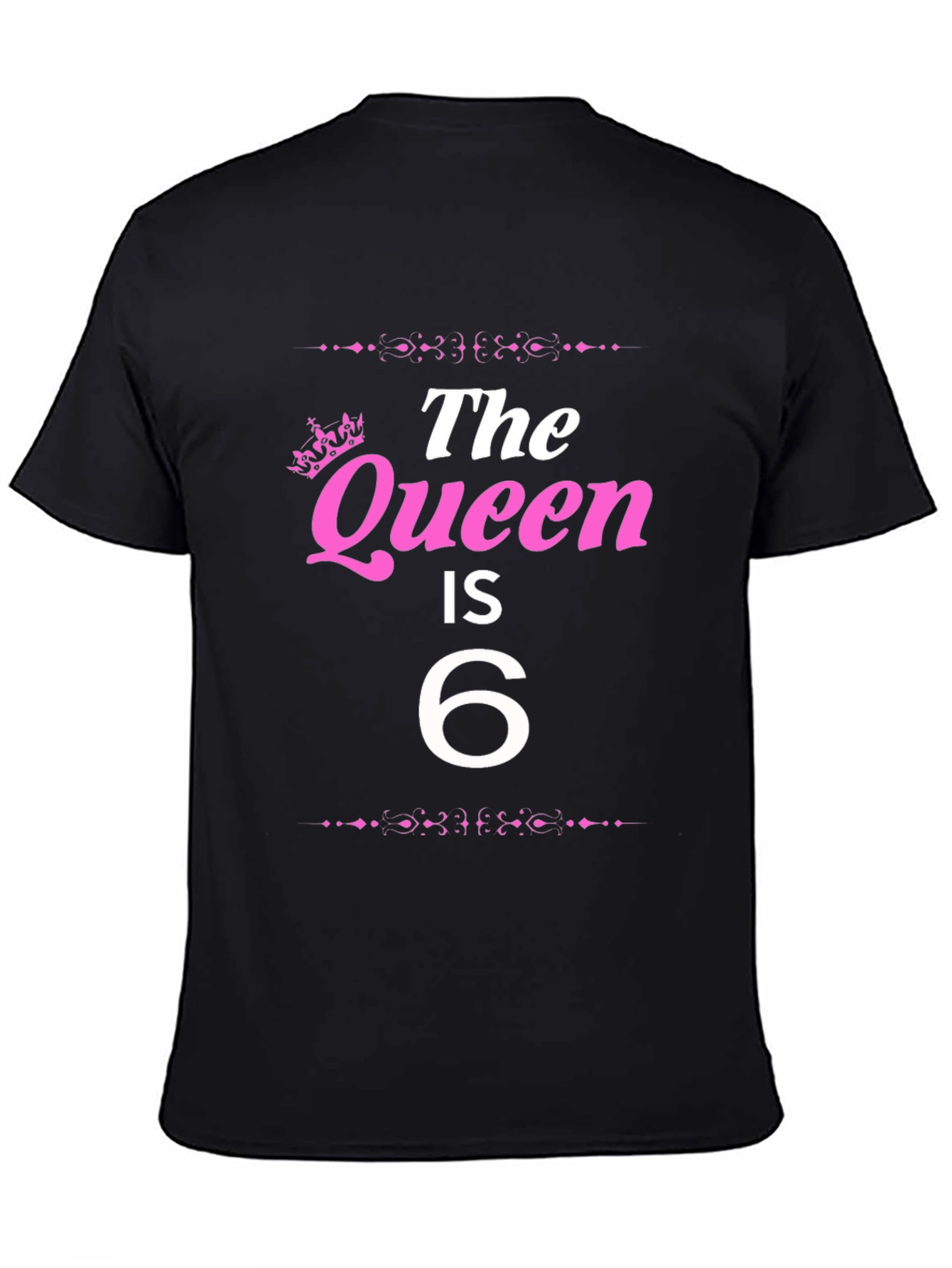Queen is 6 Birthday T-Shirt