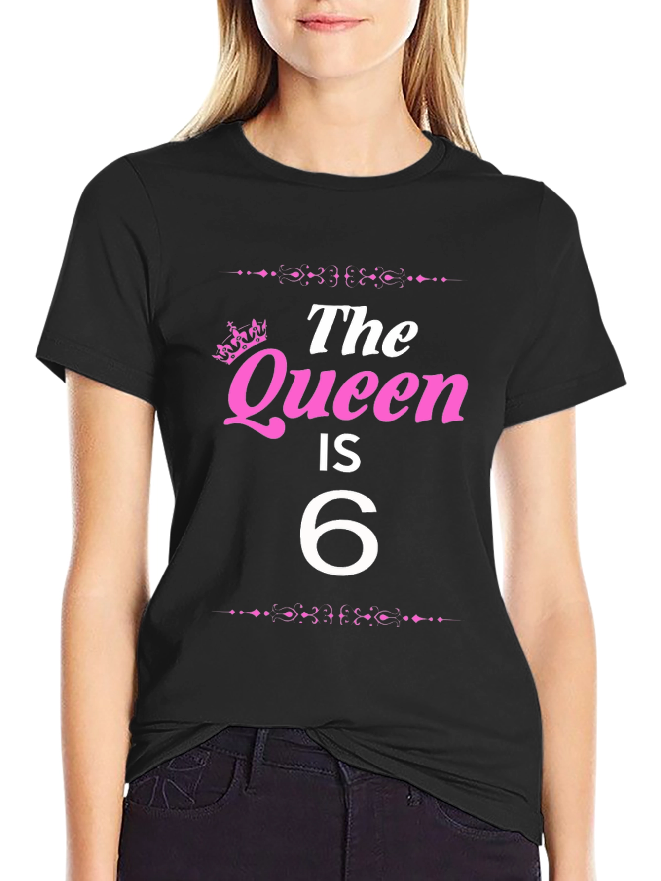 Queen is 6 Birthday T-Shirt