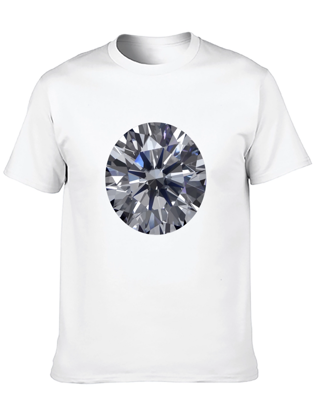 Diamond Graphic Tee - Modern Streetwear Style