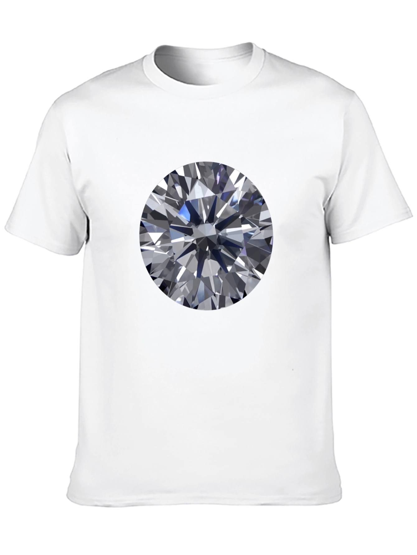 Diamond Graphic Tee - Modern Streetwear Style