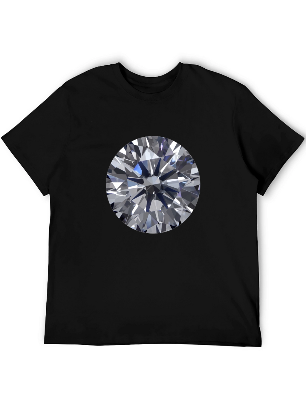 Diamond Graphic Tee - Modern Streetwear Style