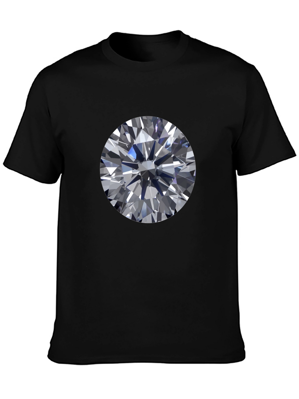 Diamond Graphic Tee - Modern Streetwear Style
