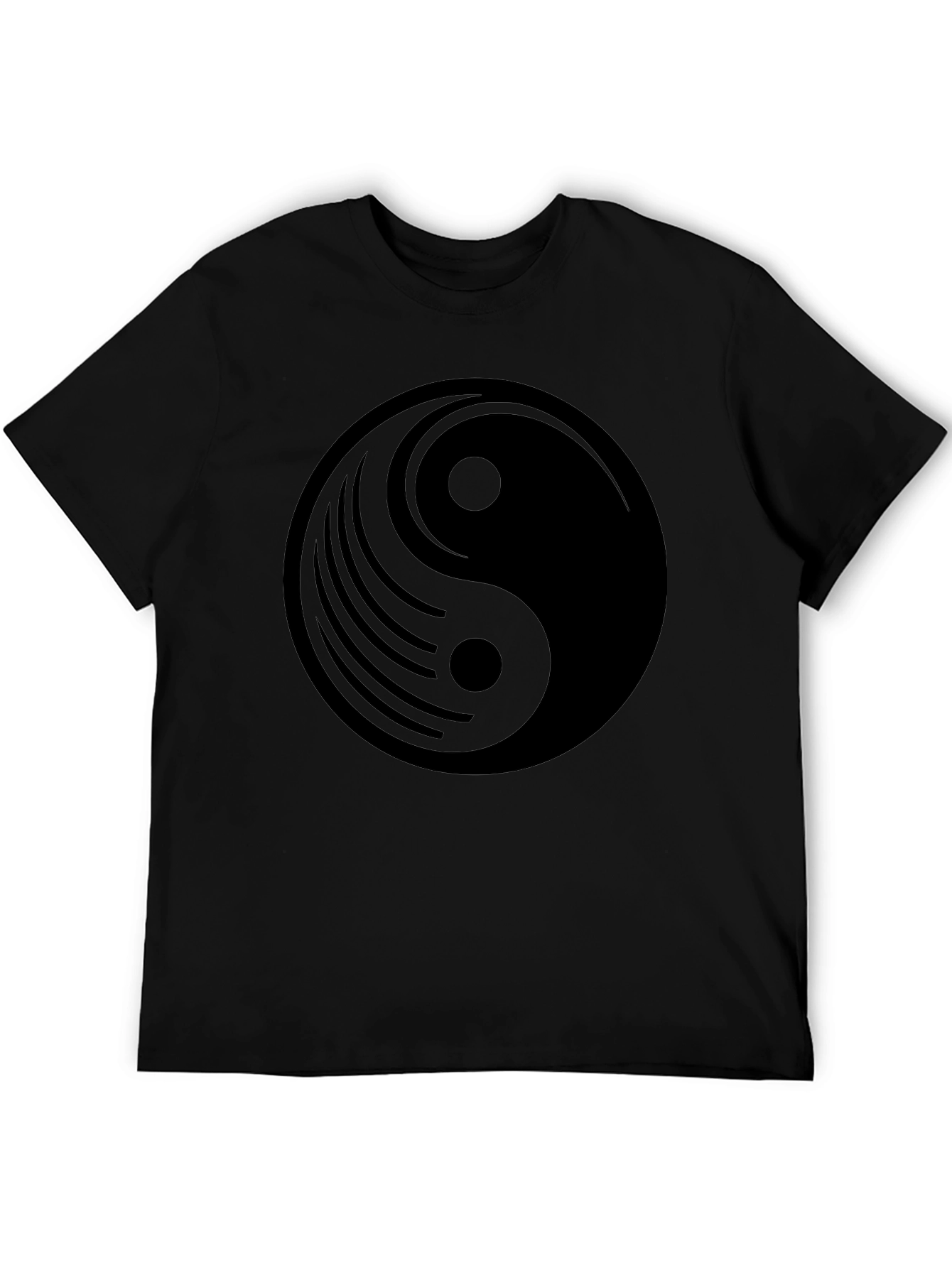 Yin Yang Graphic Tee - Balance and Style