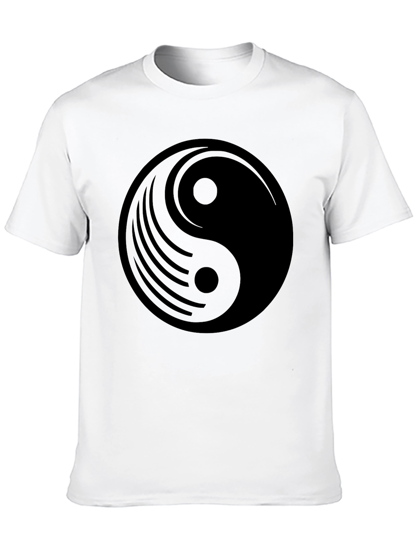 Yin Yang Graphic Tee - Balance and Style