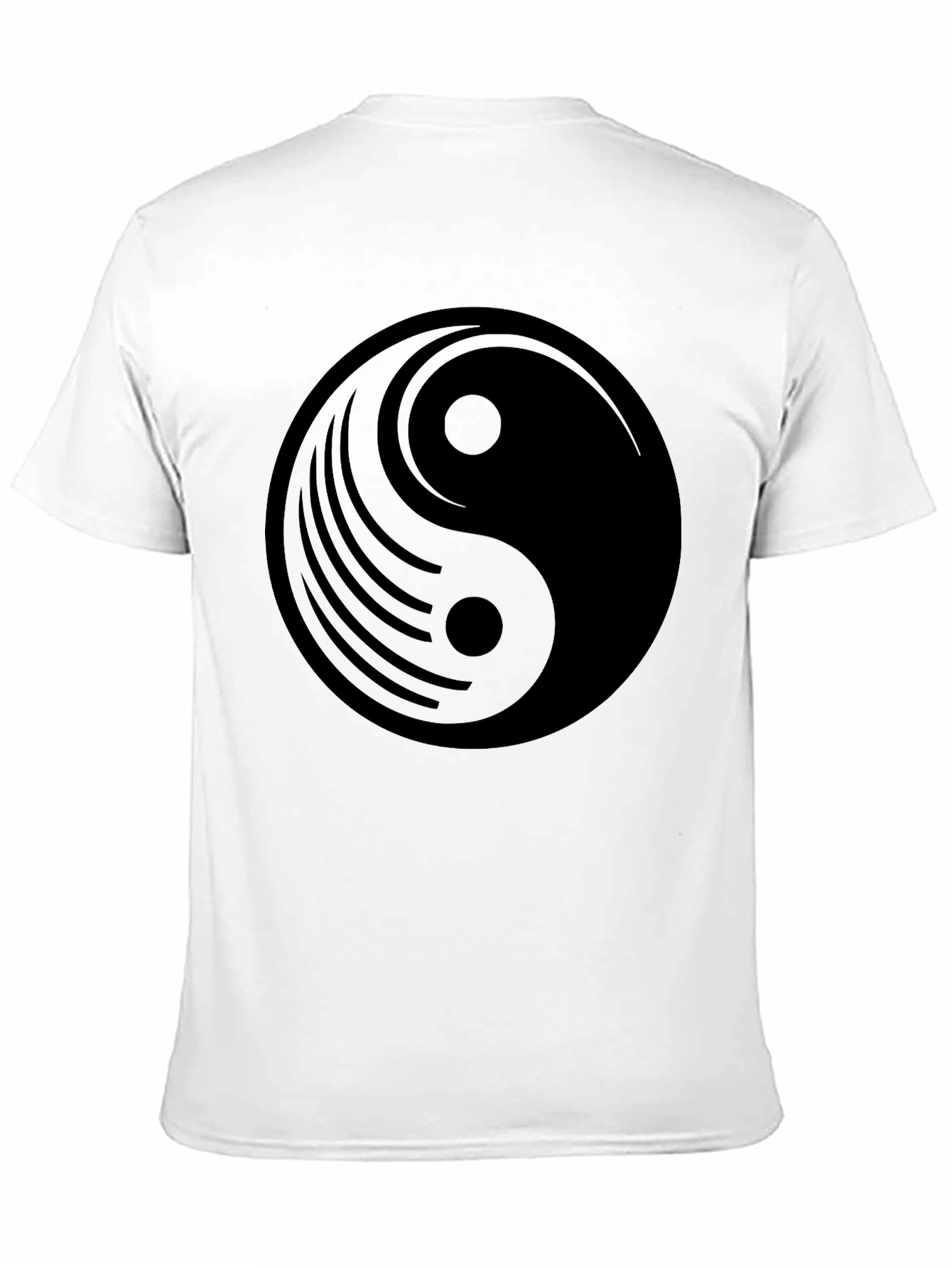 Yin Yang Graphic Tee - Balance and Style