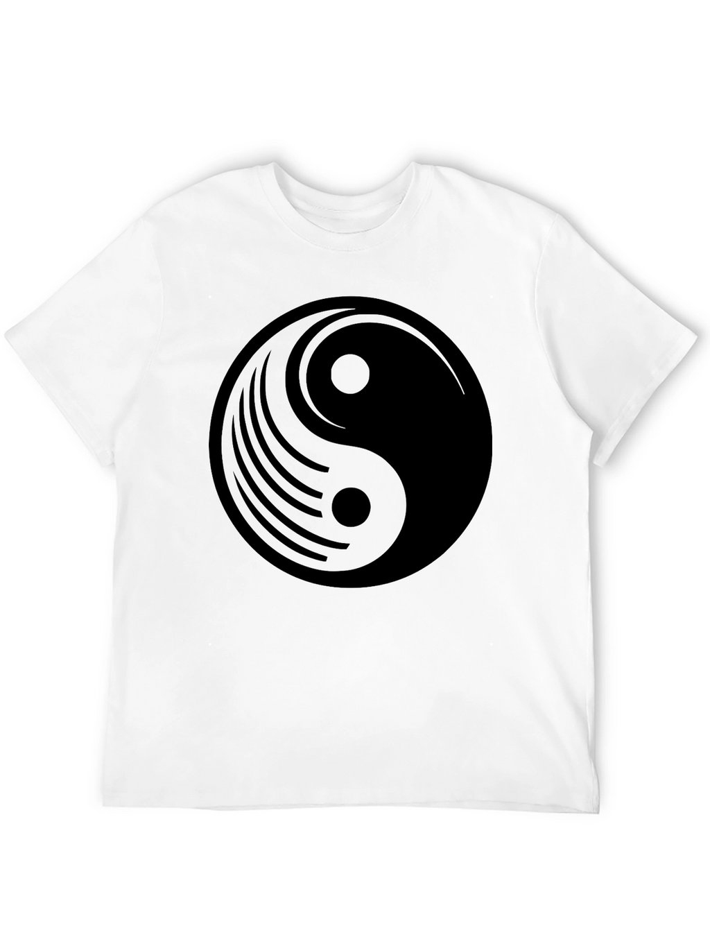 Yin Yang Graphic Tee - Balance and Style
