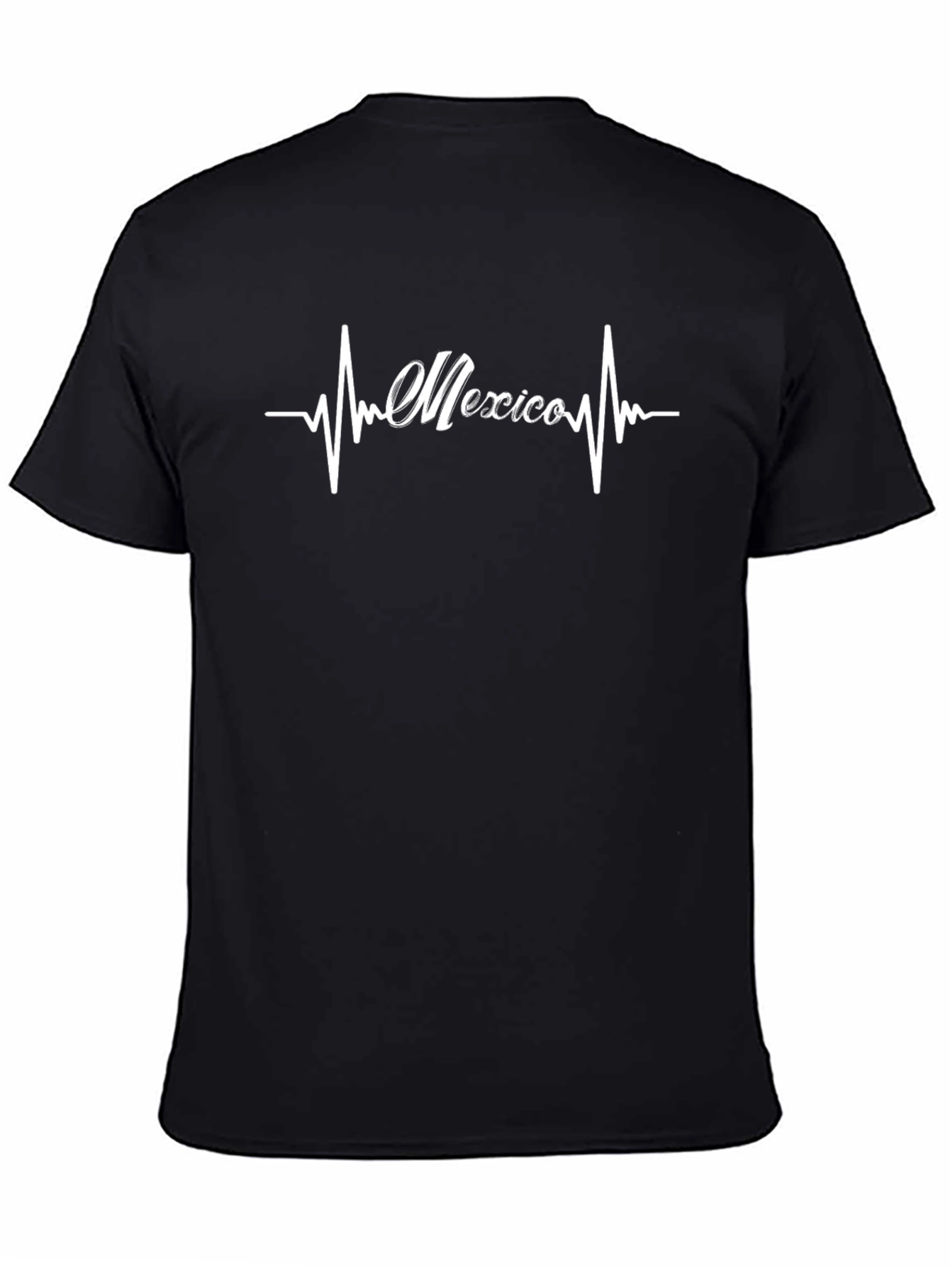 Mexico Heartbeat T-Shirt - Stylish Black Tee