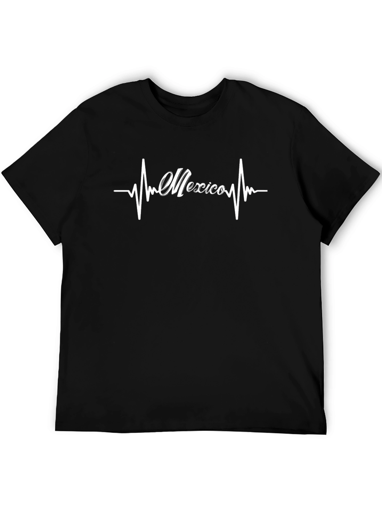 Mexico Heartbeat T-Shirt - Stylish Black Tee
