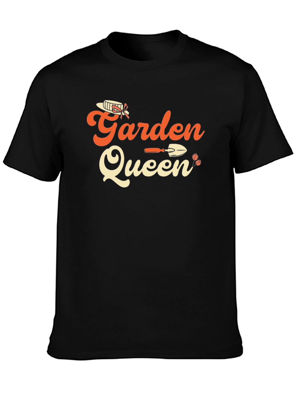 Garden Queen Black T-Shirt