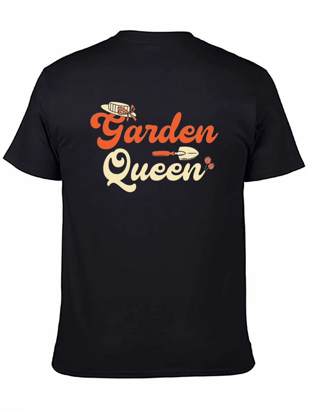 Garden Queen Black T-Shirt