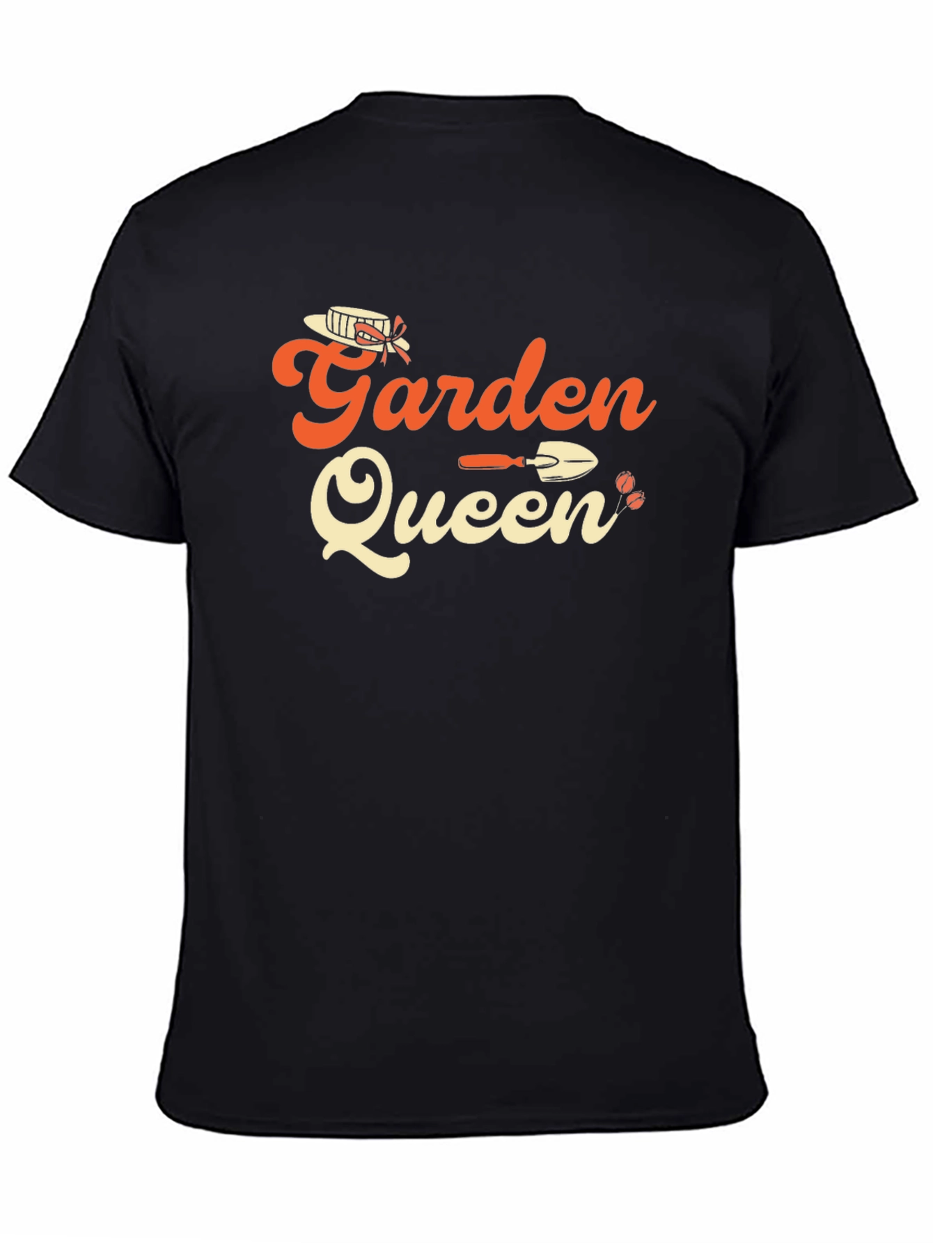 Garden Queen Black T-Shirt