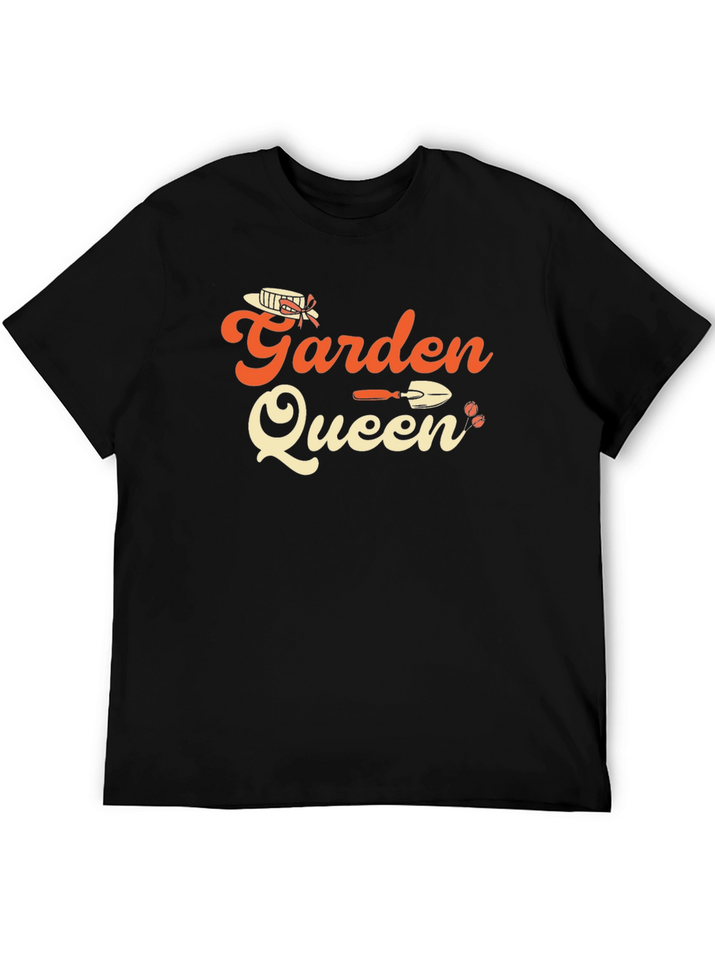 Garden Queen Black T-Shirt