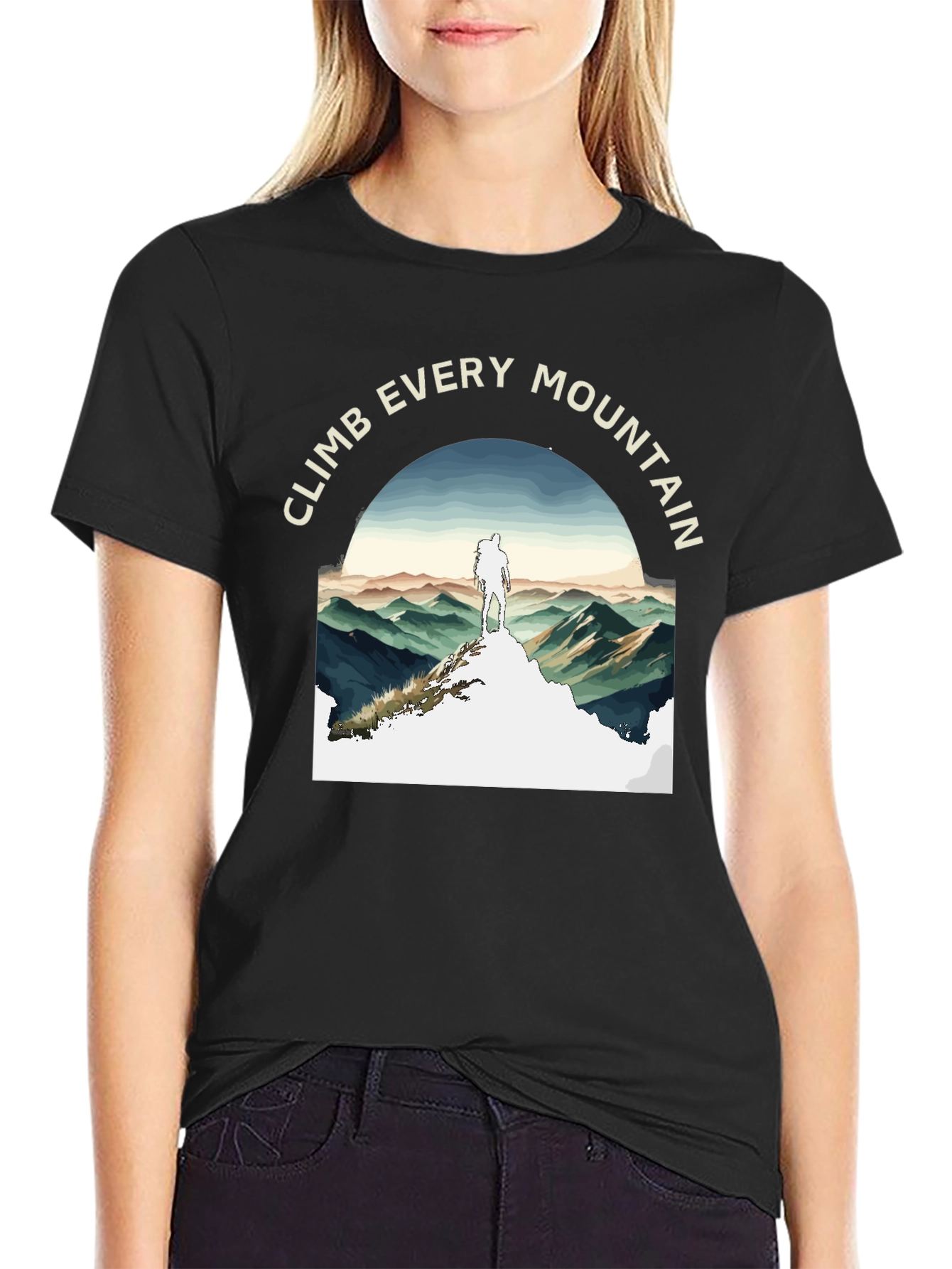 Climb Every Mountain Graphic Tee