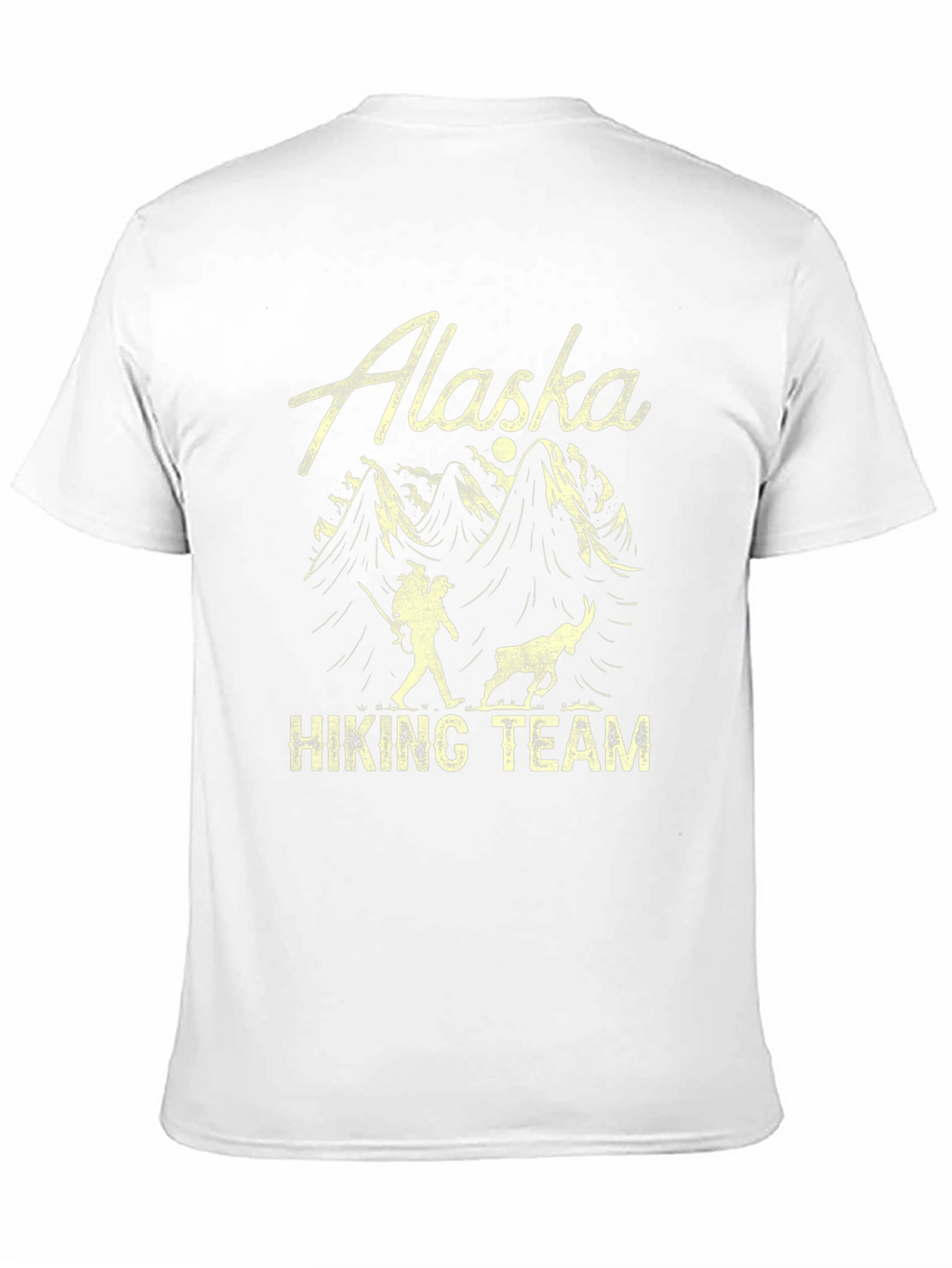 Alaska Hiking Team Black Graphic T-Shirt