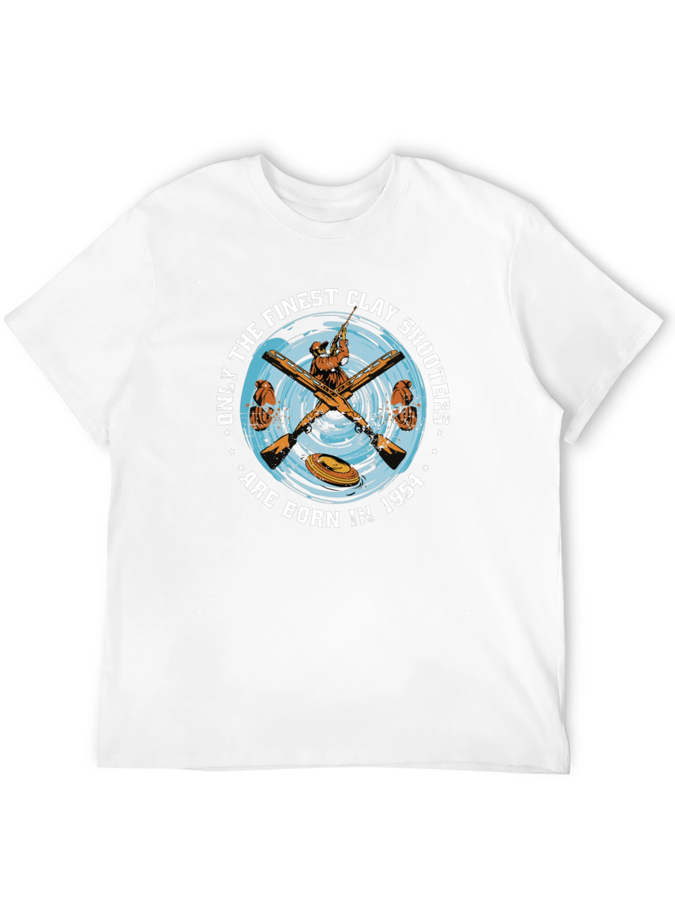 Finest Clay Shooters Born in 1954 T-Shirt