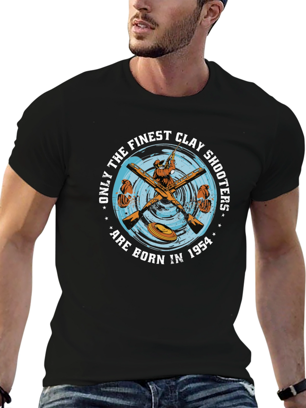 Finest Clay Shooters Born in 1954 T-Shirt