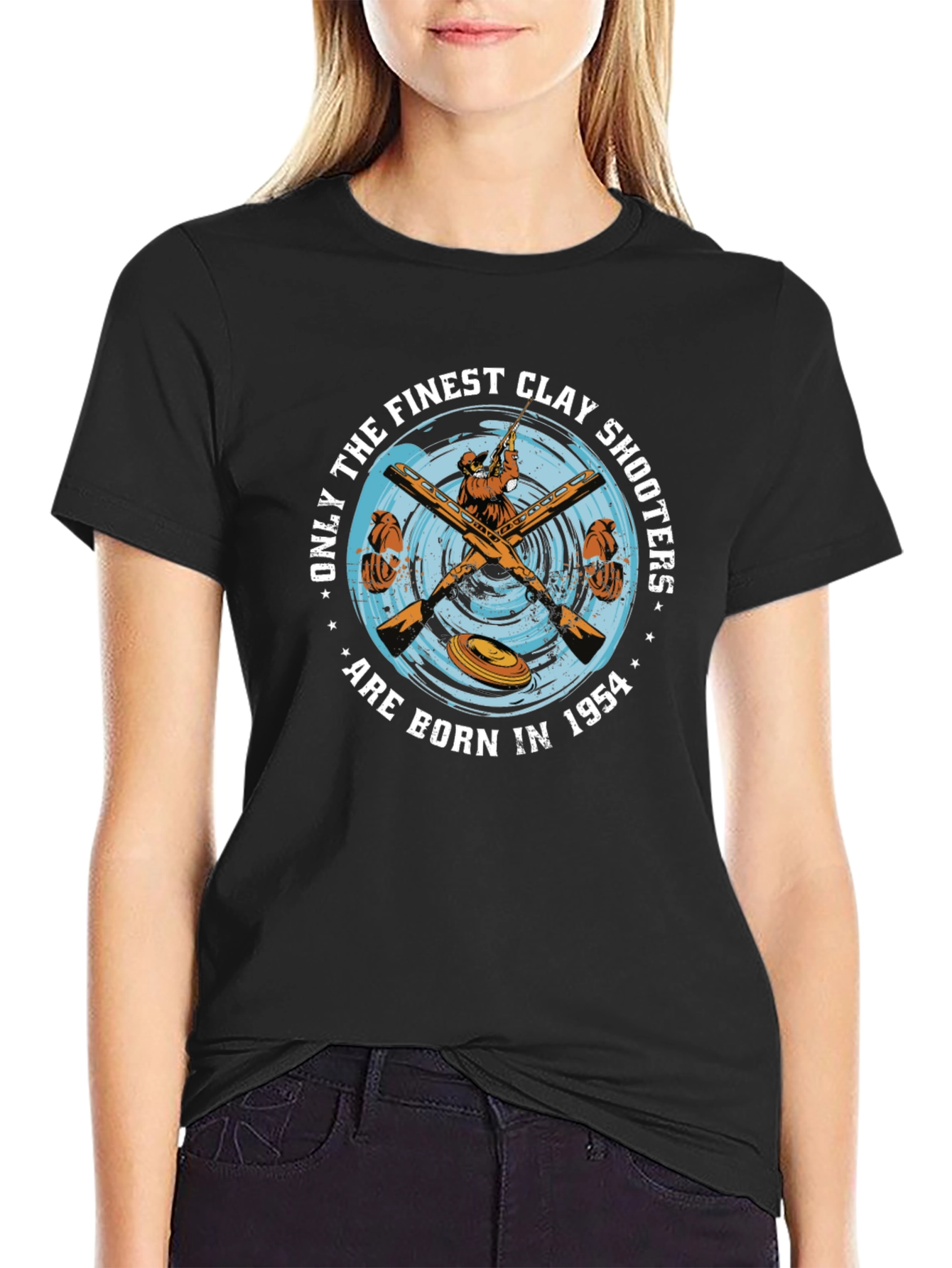 Finest Clay Shooters Born in 1954 T-Shirt