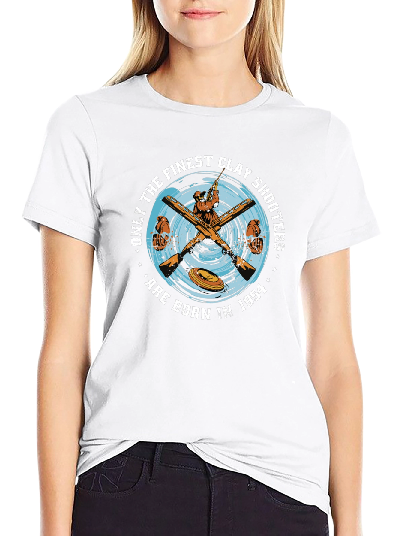 Finest Clay Shooters Born in 1954 T-Shirt