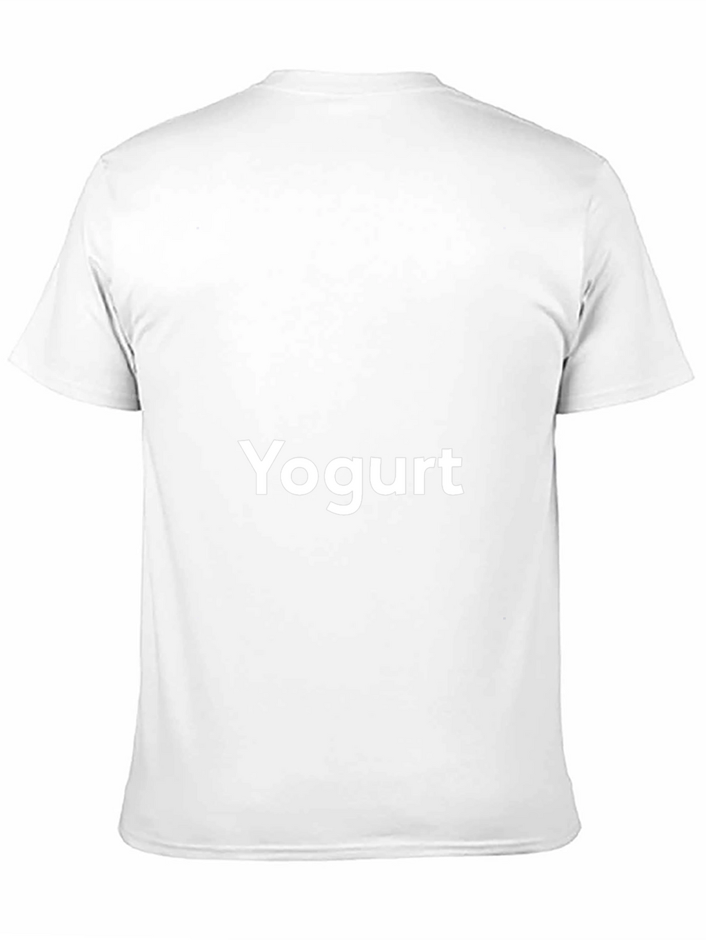 Yogurt Graphic Tee - Soft Black Cotton T-Shirt