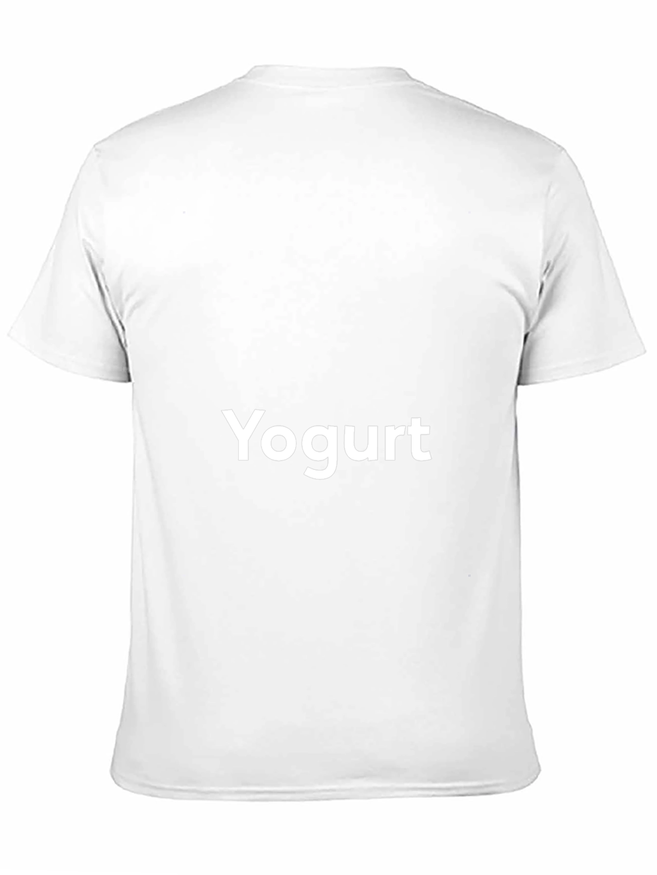 Yogurt Graphic Tee - Soft Black Cotton T-Shirt