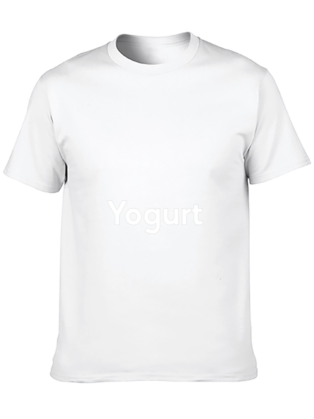 Yogurt Graphic Tee - Soft Black Cotton T-Shirt