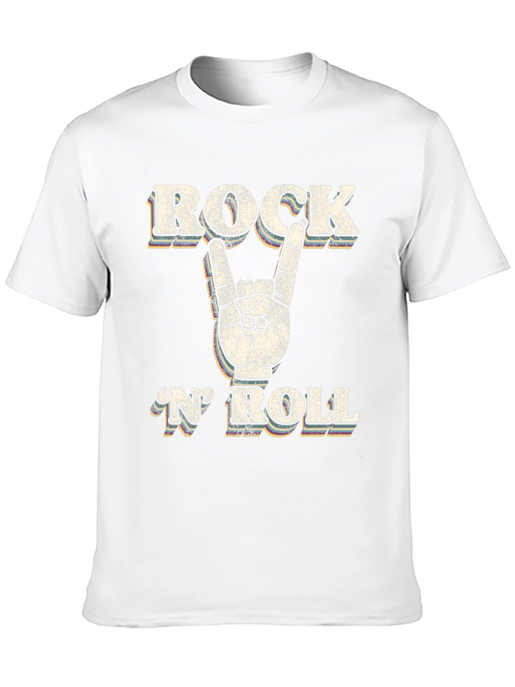 Rock N Roll Graphic T-Shirt - Retro Style