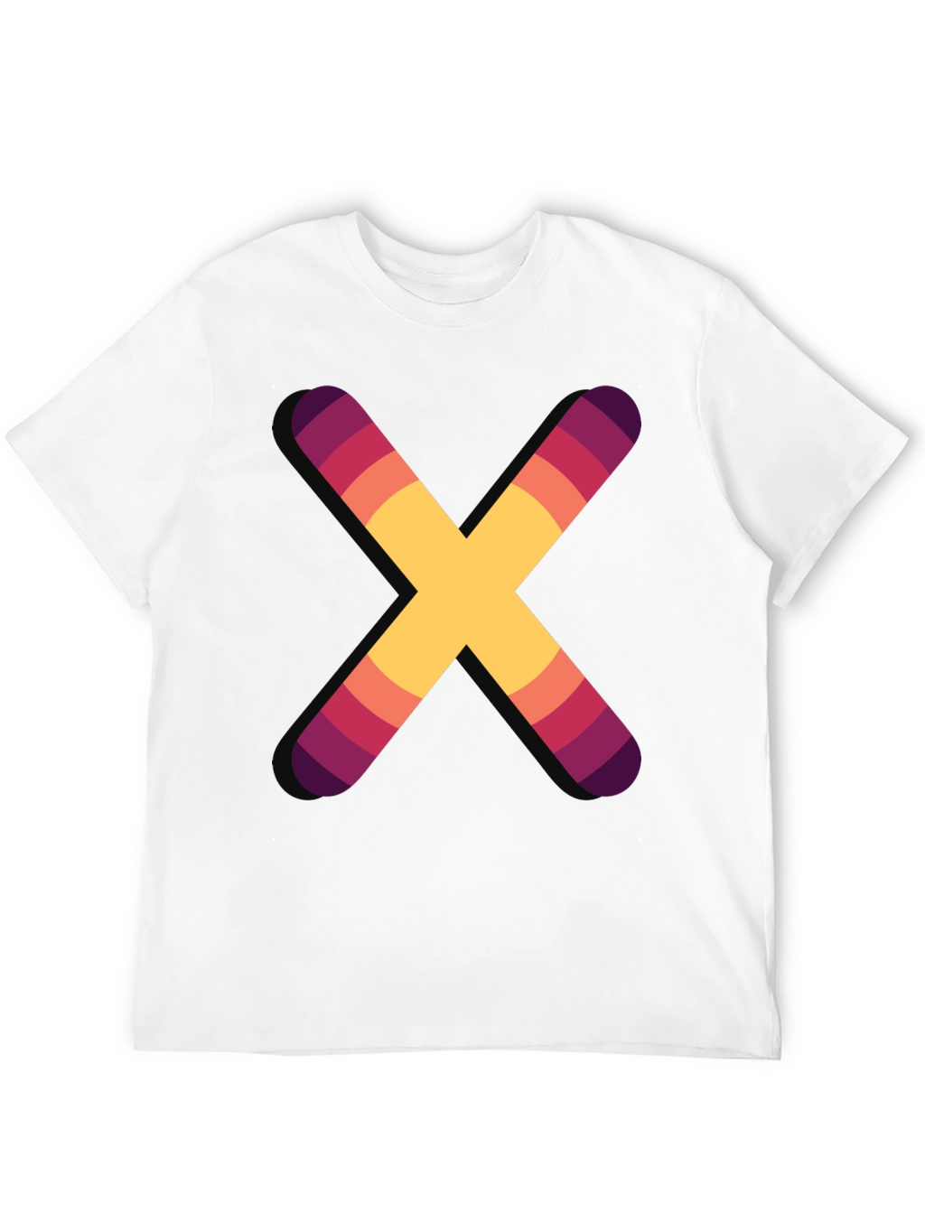 Colorful X Graphic T-Shirt