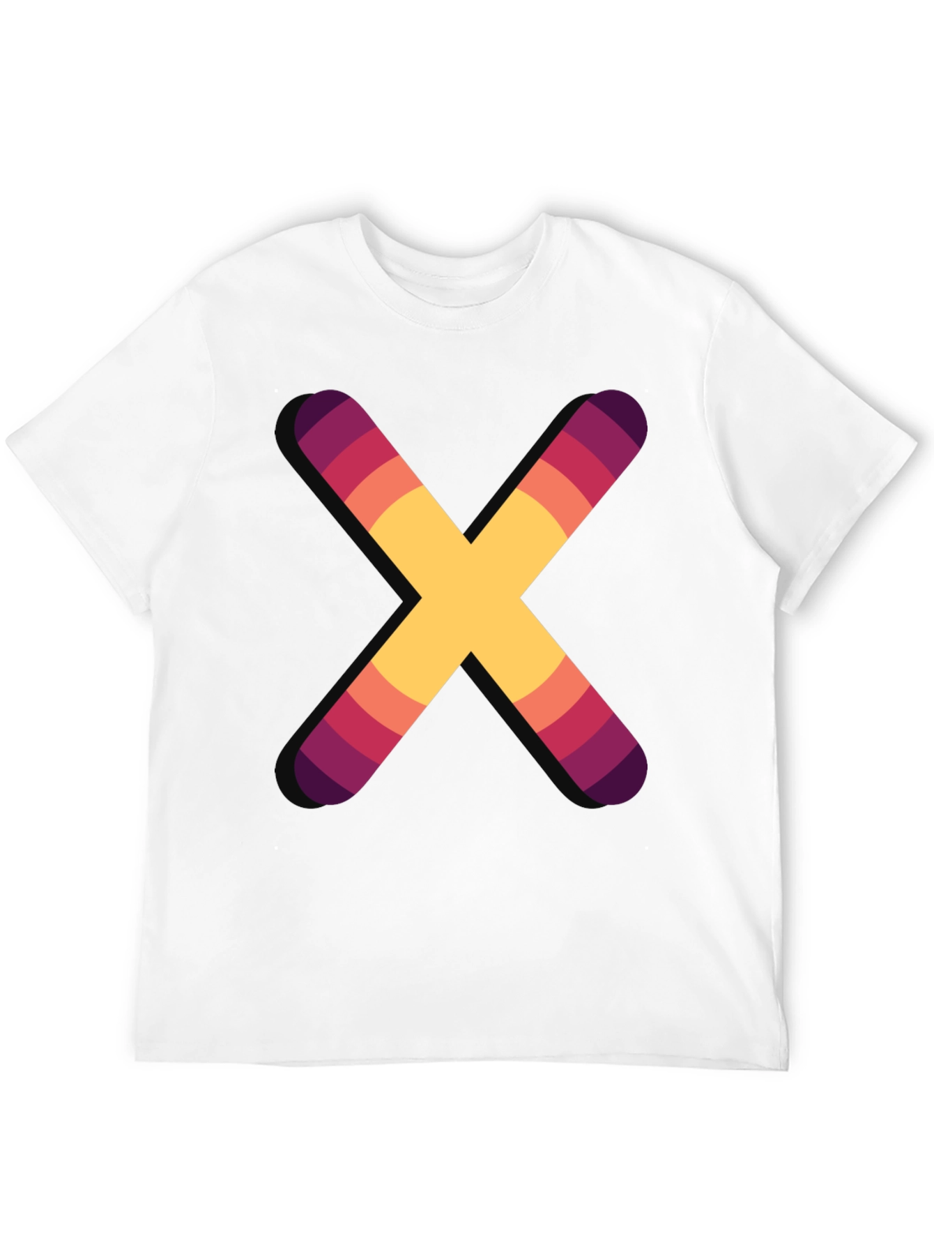 Colorful X Graphic T-Shirt