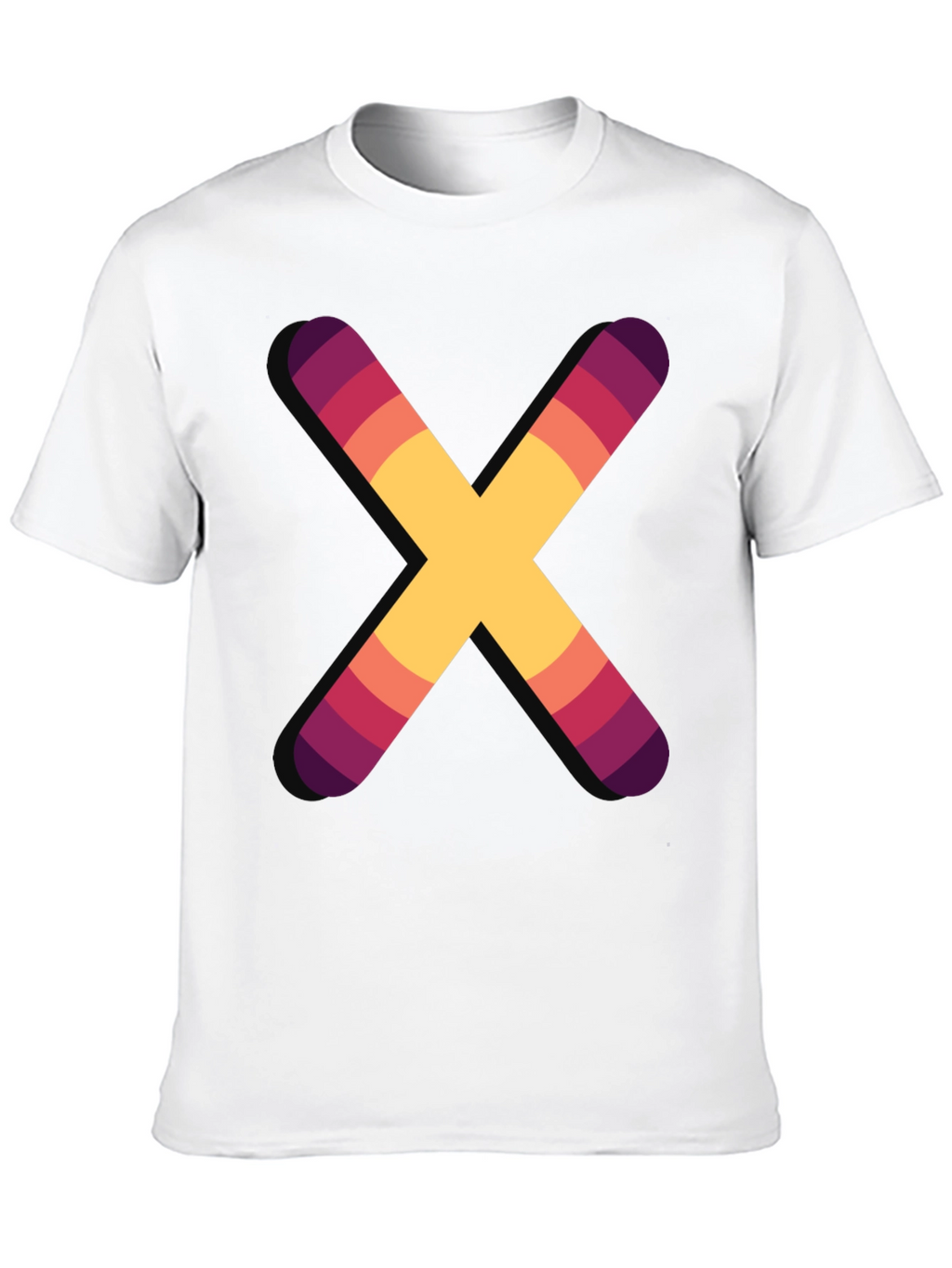 Colorful X Graphic T-Shirt