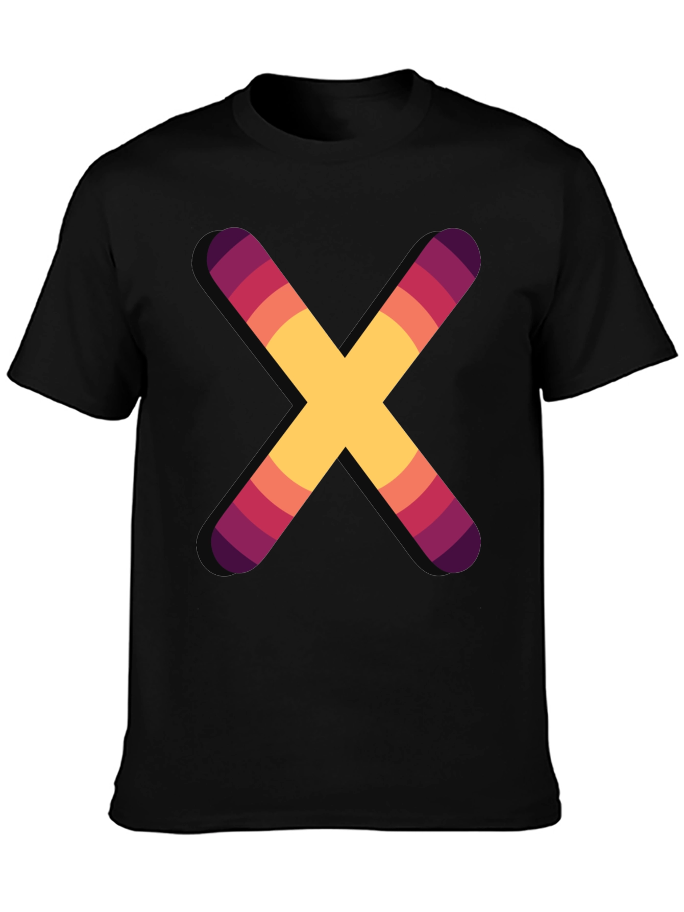 Colorful X Graphic T-Shirt