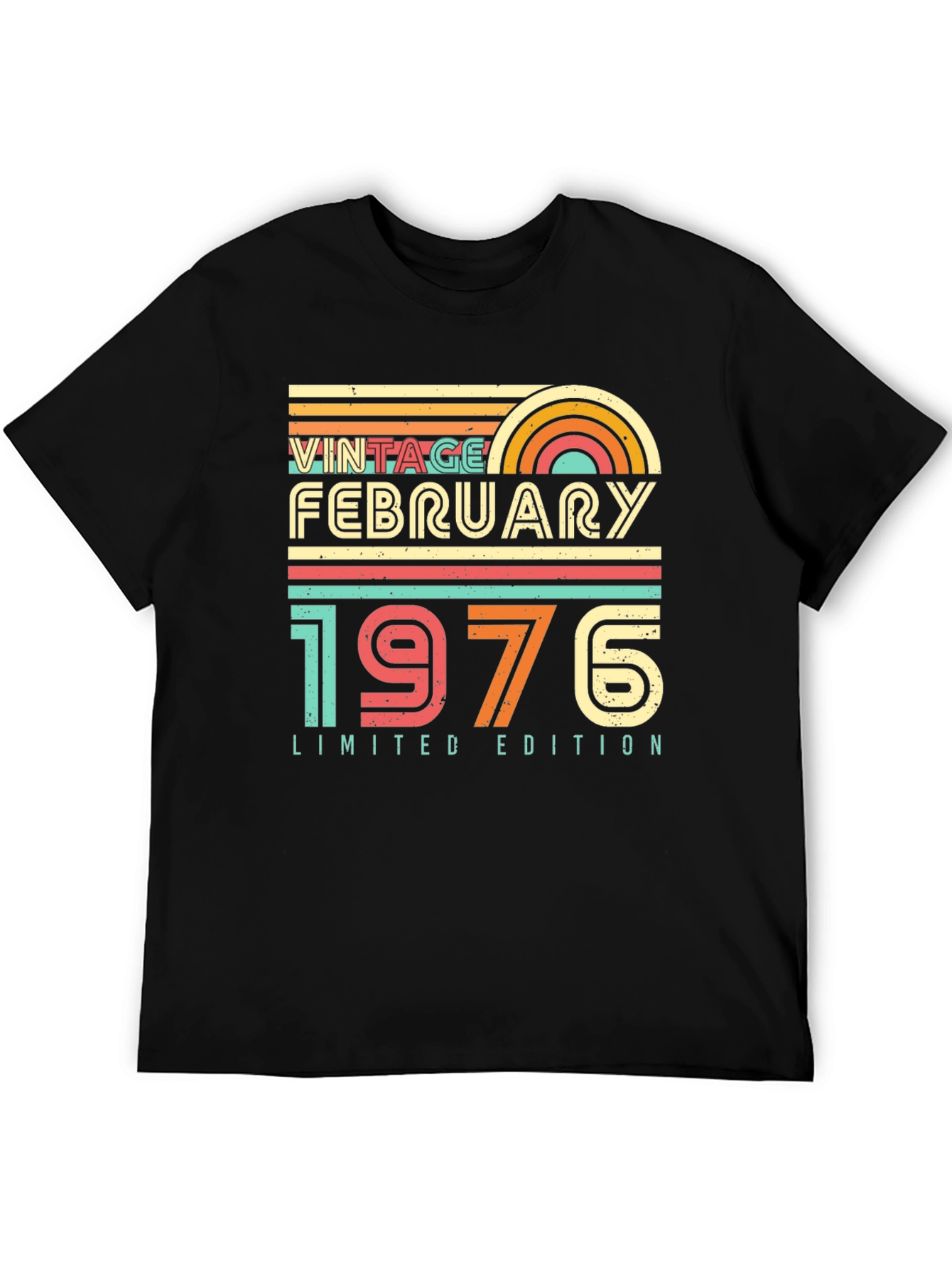 Vintage February 1976 Limited Edition T-Shirt