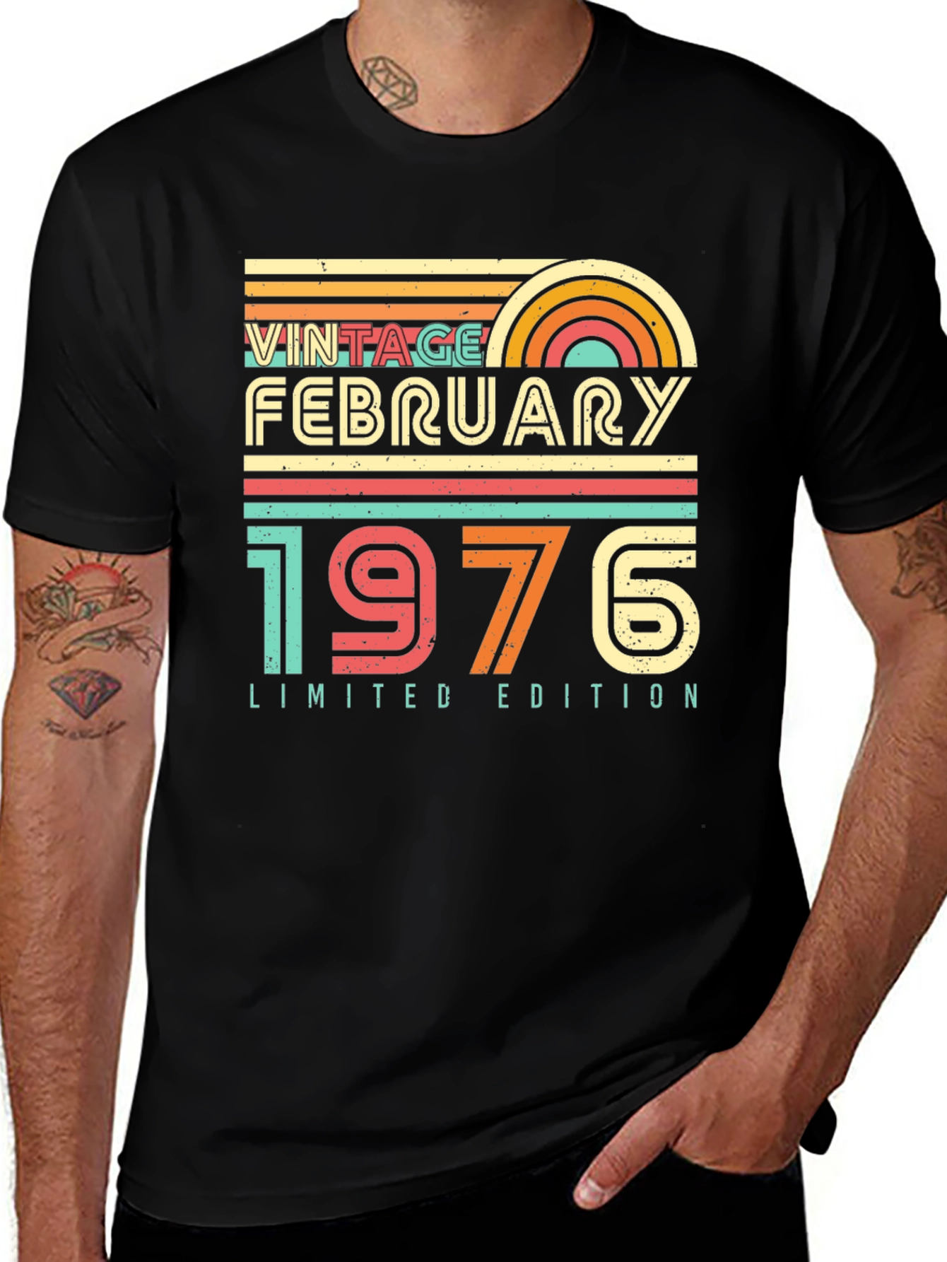 Vintage February 1976 Limited Edition T-Shirt