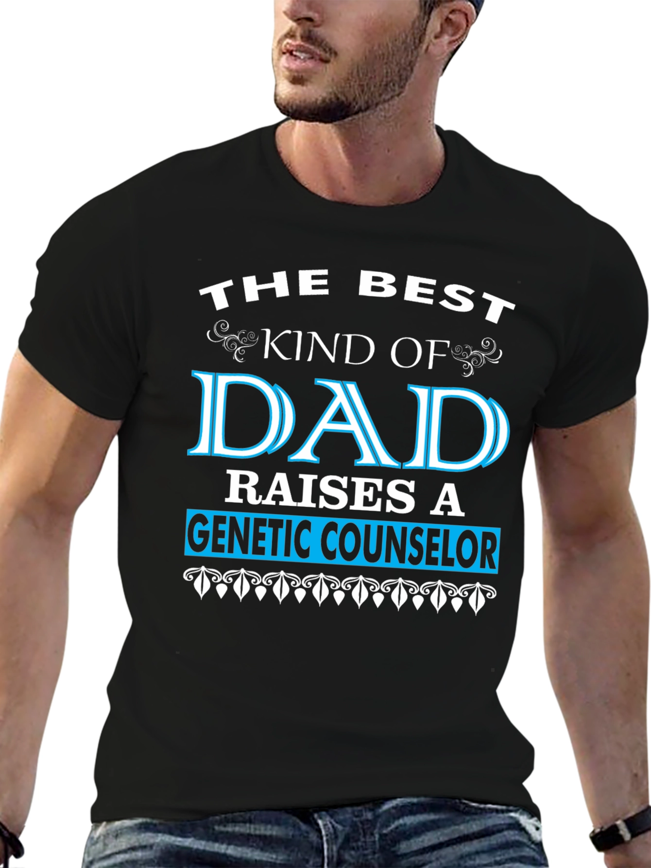 Best Kind of Dad Genetic Counselor T-Shirt